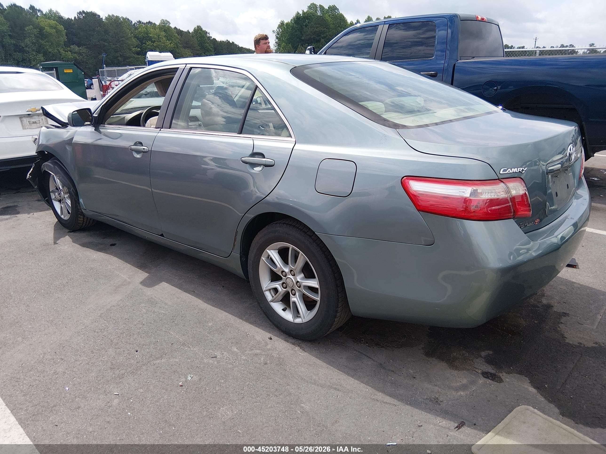 2009 Toyota Camry Le Blue vin: 4T1BE46K19U913166