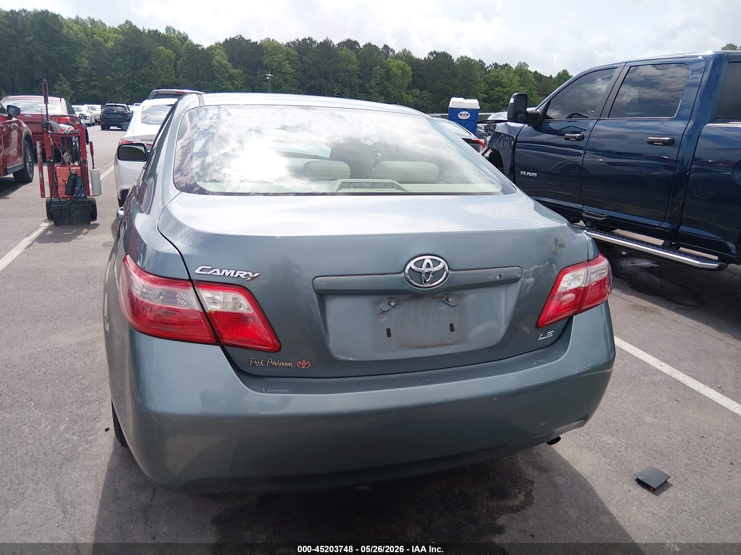 2009 Toyota Camry Le Blue vin: 4T1BE46K19U913166