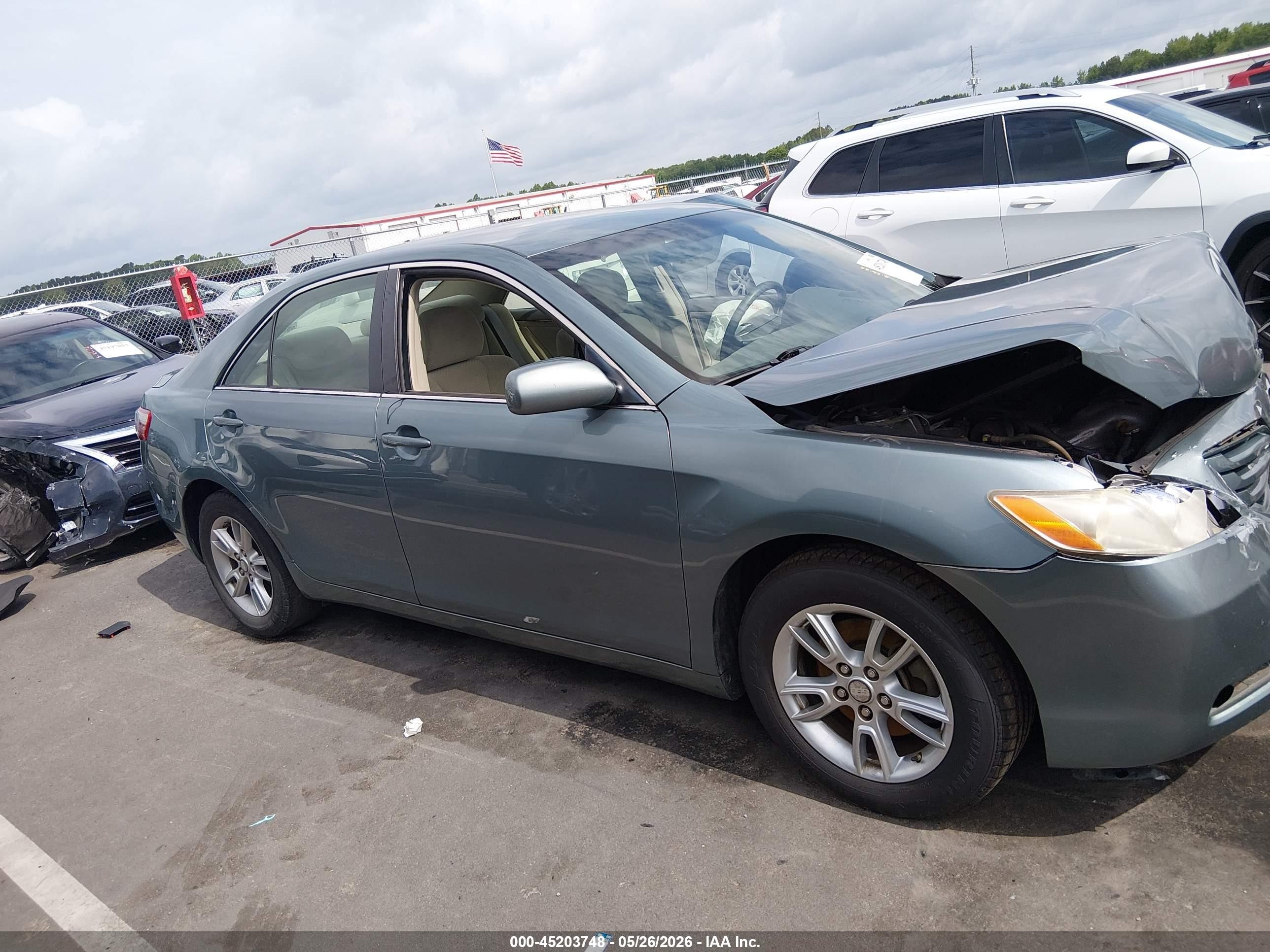 2009 Toyota Camry Le Blue vin: 4T1BE46K19U913166