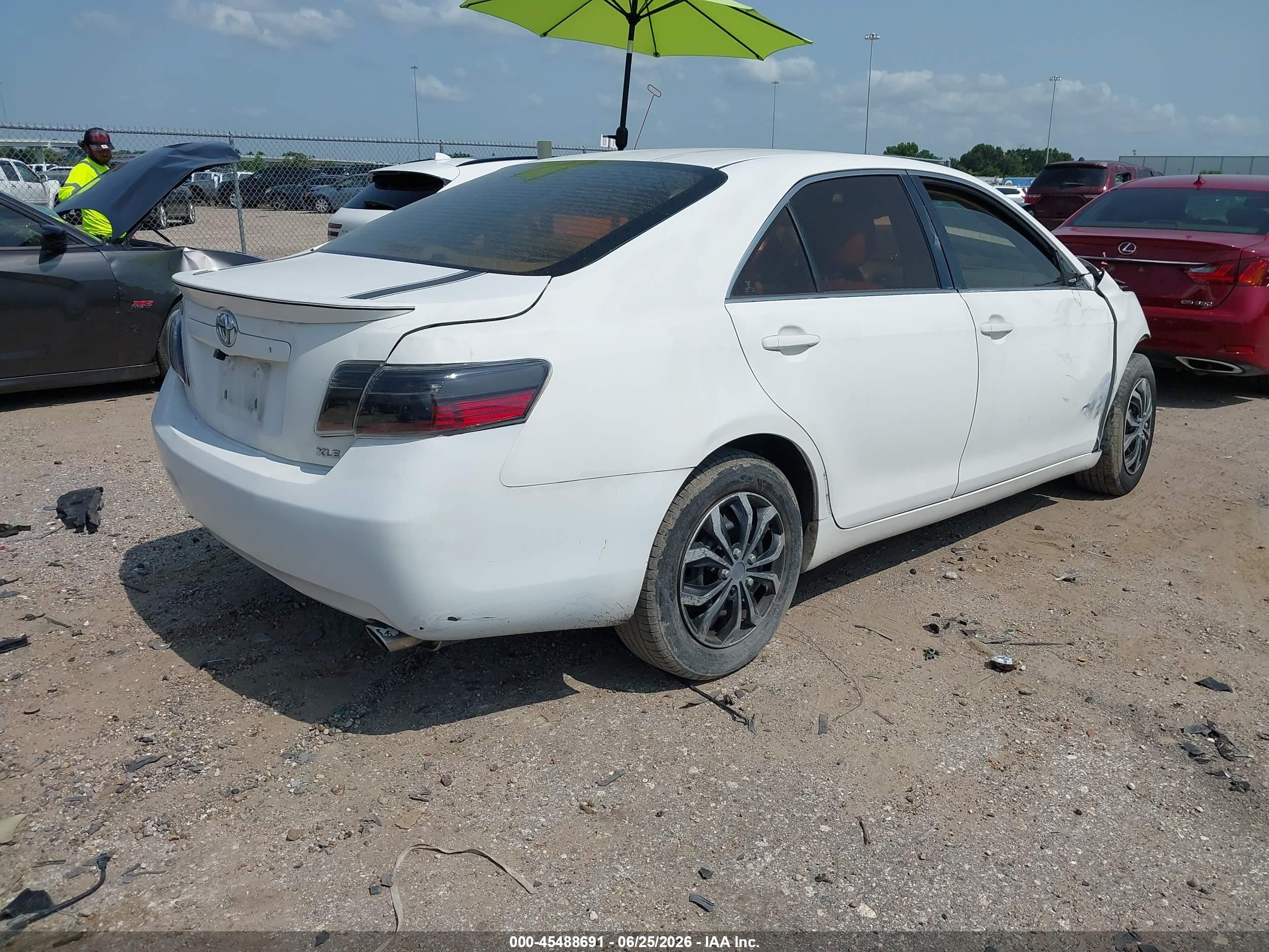 2009 Toyota Camry Xle Белый vin: 4T1BE46K19U914530