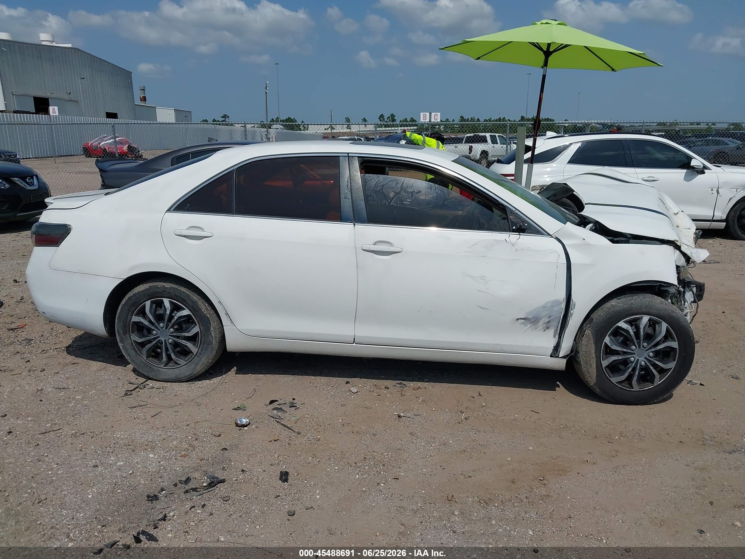 2009 Toyota Camry Xle Белый vin: 4T1BE46K19U914530