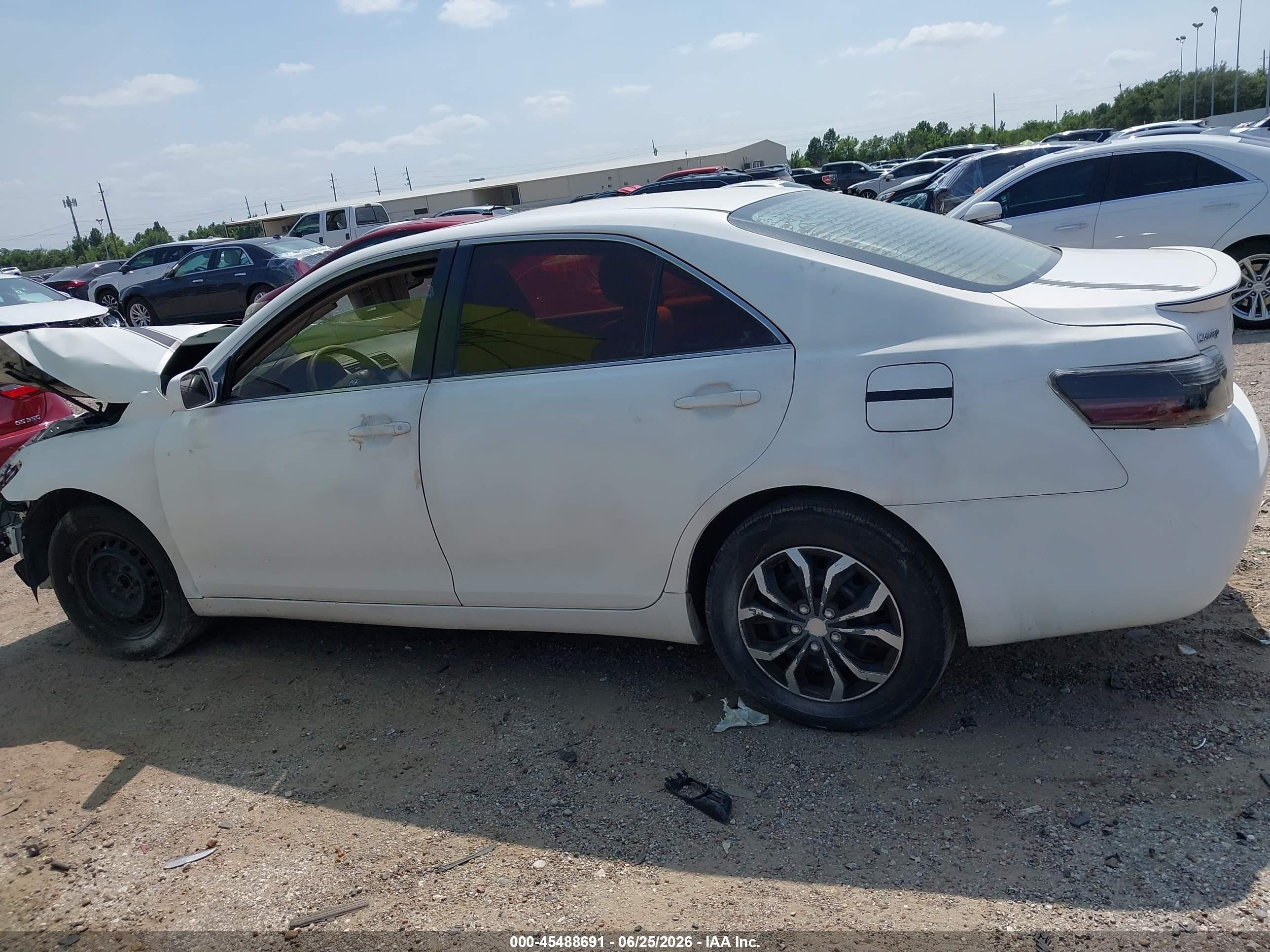 2009 Toyota Camry Xle Белый vin: 4T1BE46K19U914530