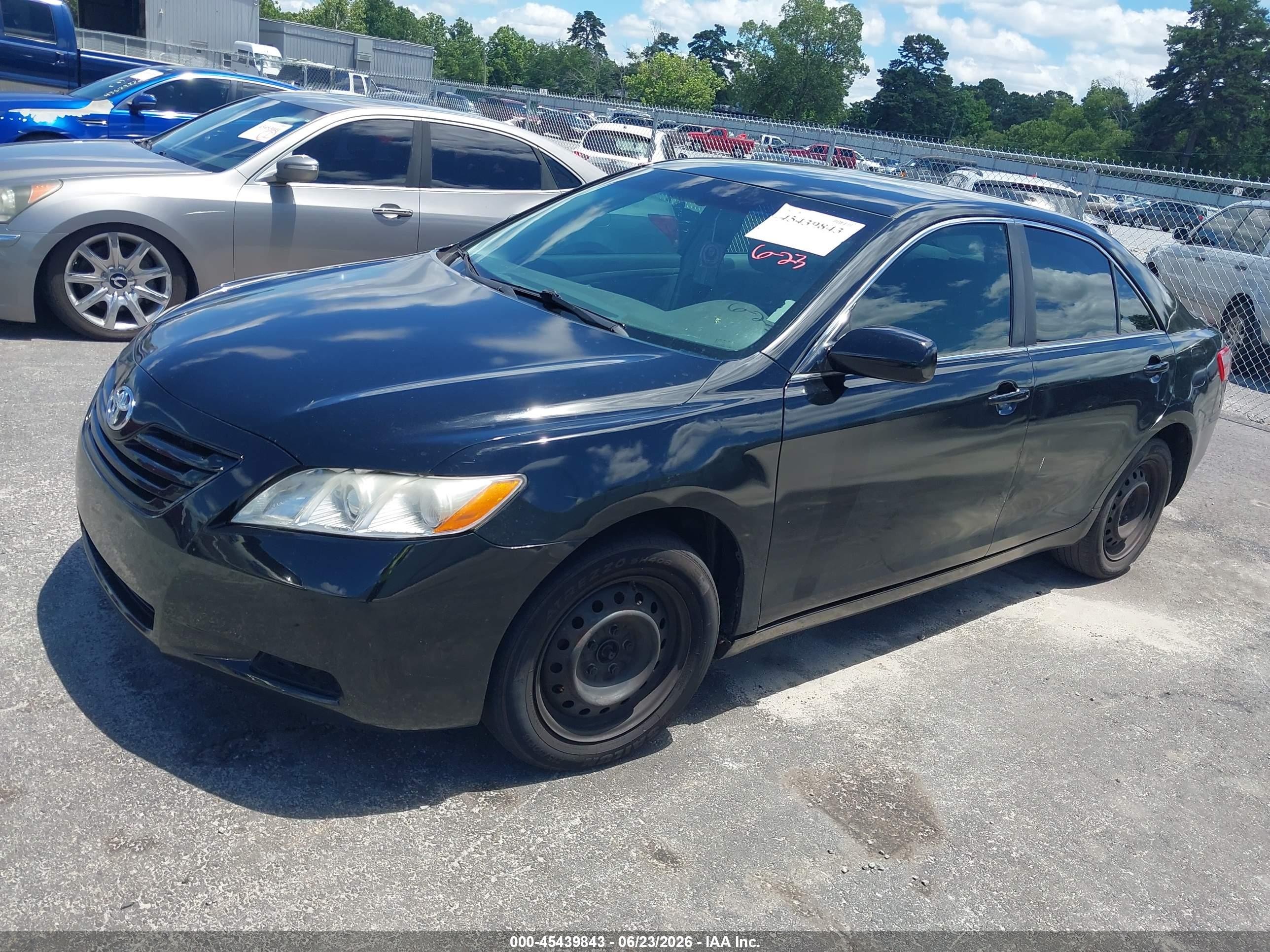 2009 Toyota Camry Le Black vin: 4T1BE46K19U915340