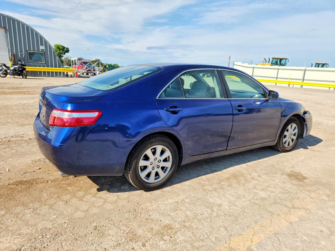2007 Toyota Camry Xle Blue vin: 4T1BE46K27U016547
