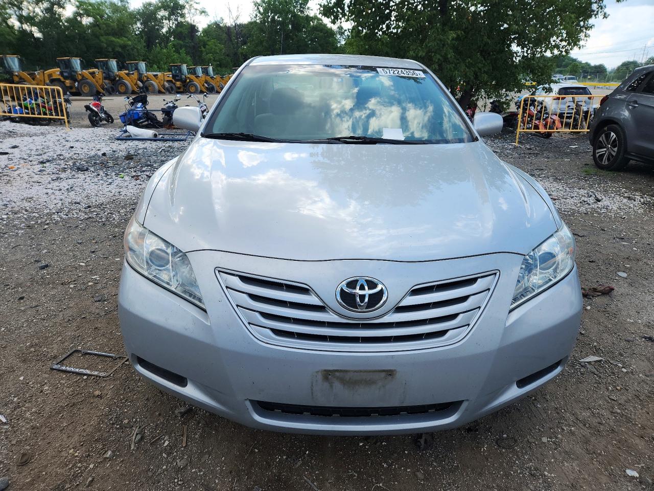 2007 Toyota Camry Le Silver vin: 4T1BE46K27U046065
