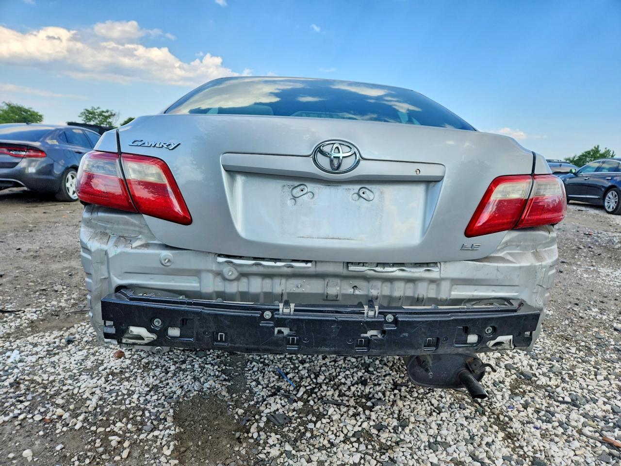 2007 Toyota Camry Le Silver vin: 4T1BE46K27U046065