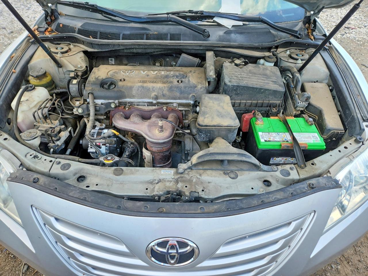 2007 Toyota Camry Le Silver vin: 4T1BE46K27U046065