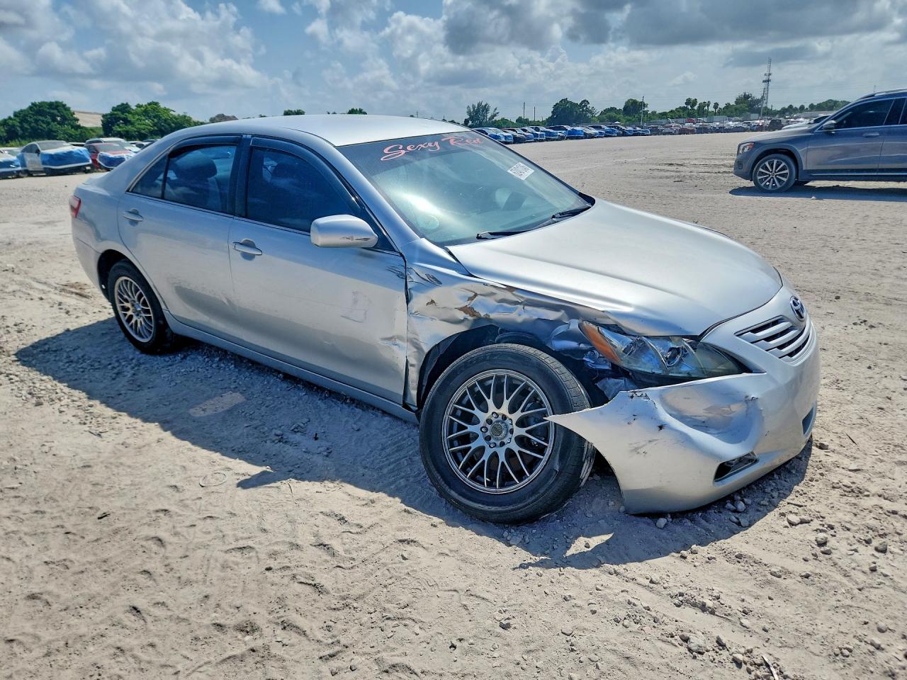 2007 Toyota Camry Le Silver vin: 4T1BE46K27U057941