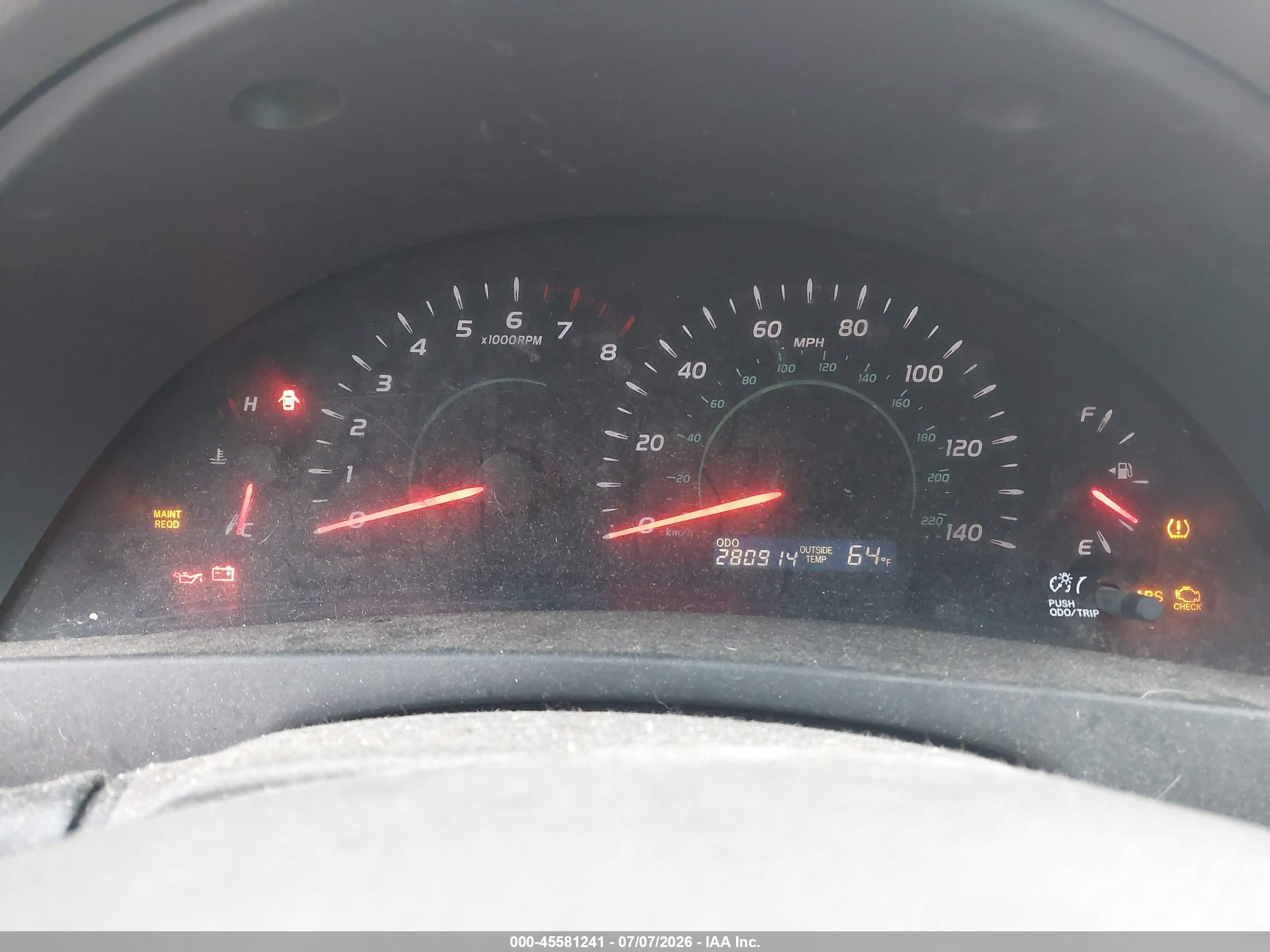 2007 Toyota Camry Ce Blue vin: 4T1BE46K27U149776