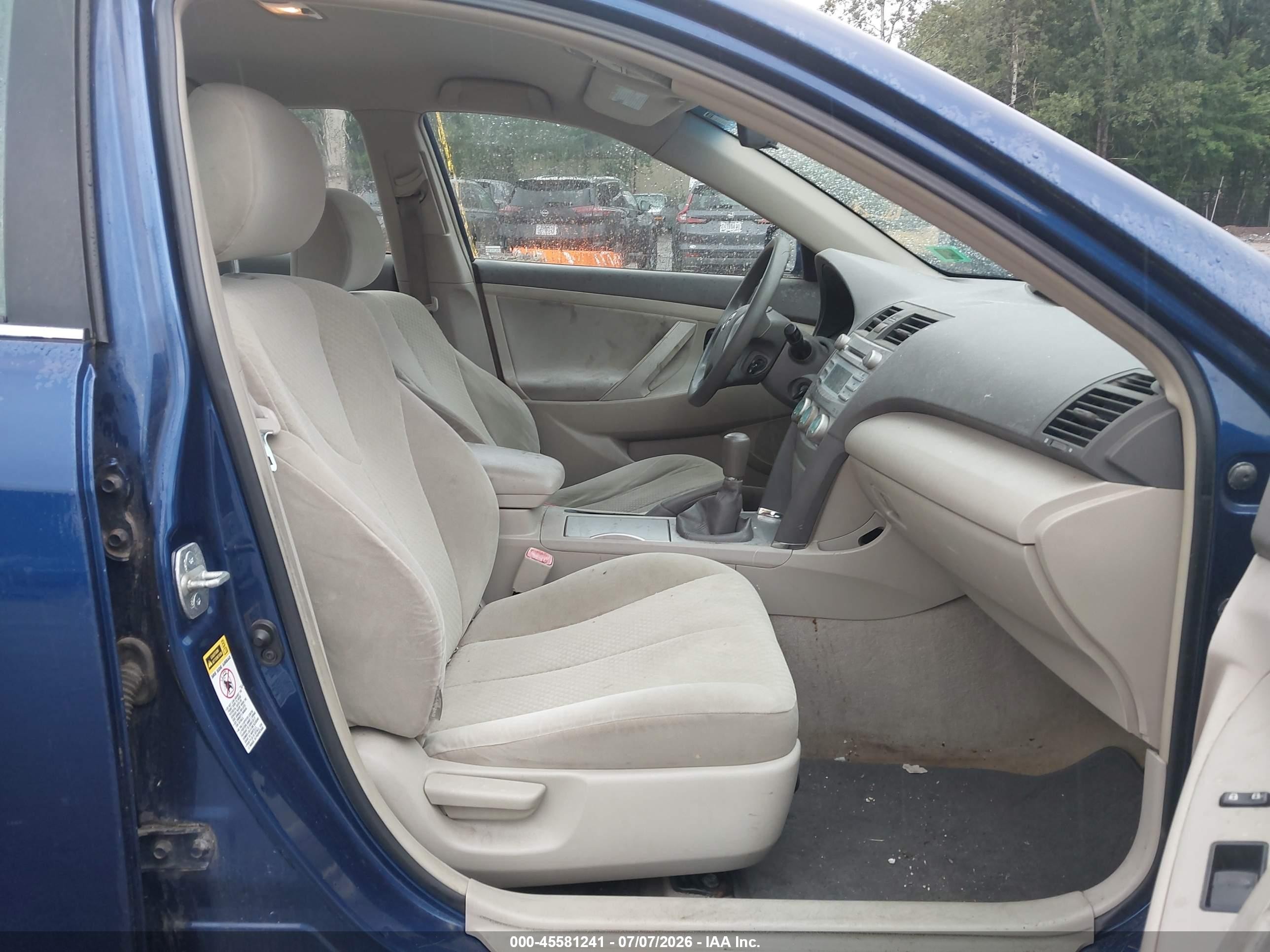 2007 Toyota Camry Ce Blue vin: 4T1BE46K27U149776