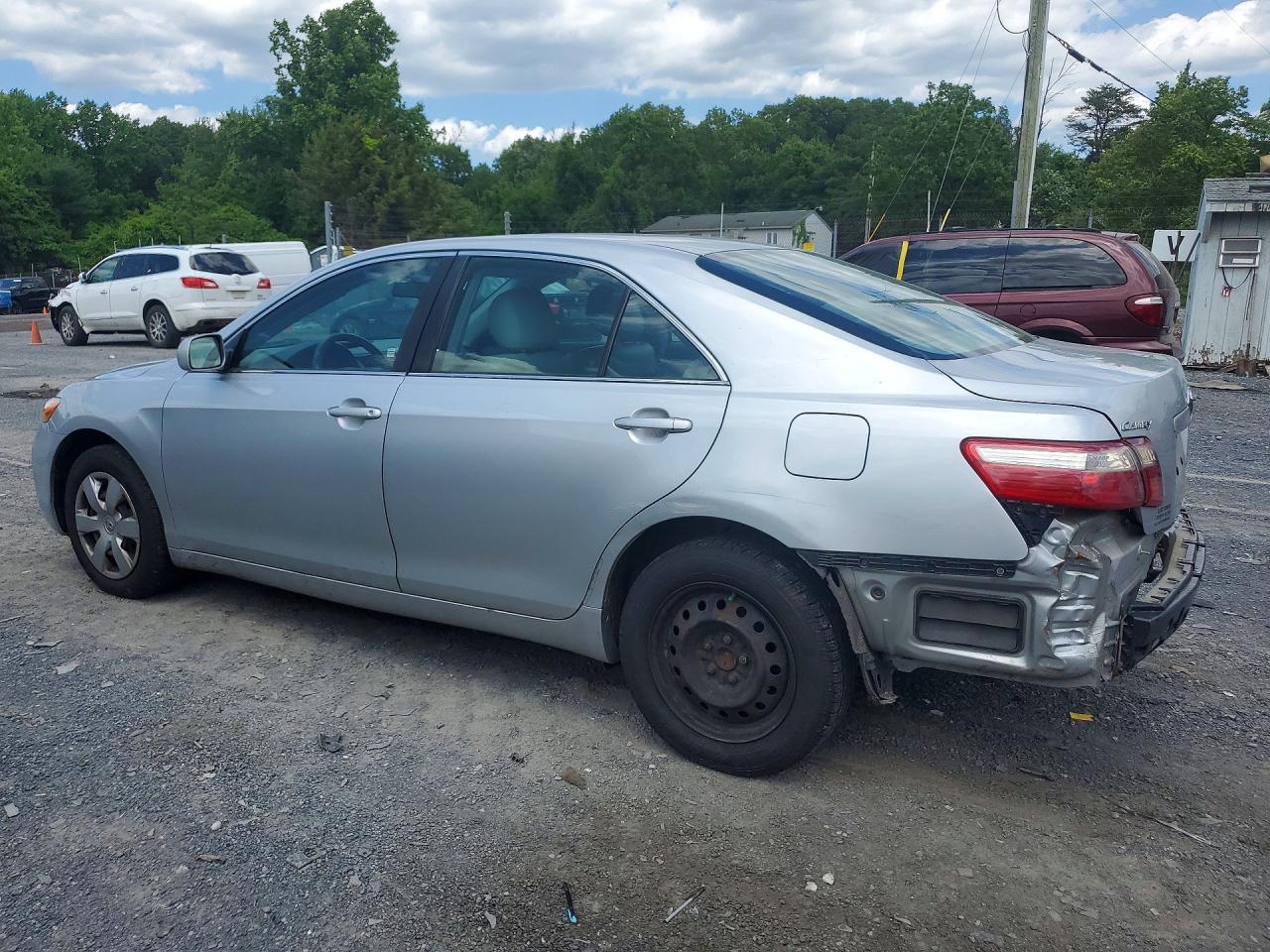 2007 Toyota Camry Le Silver vin: 4T1BE46K27U154931