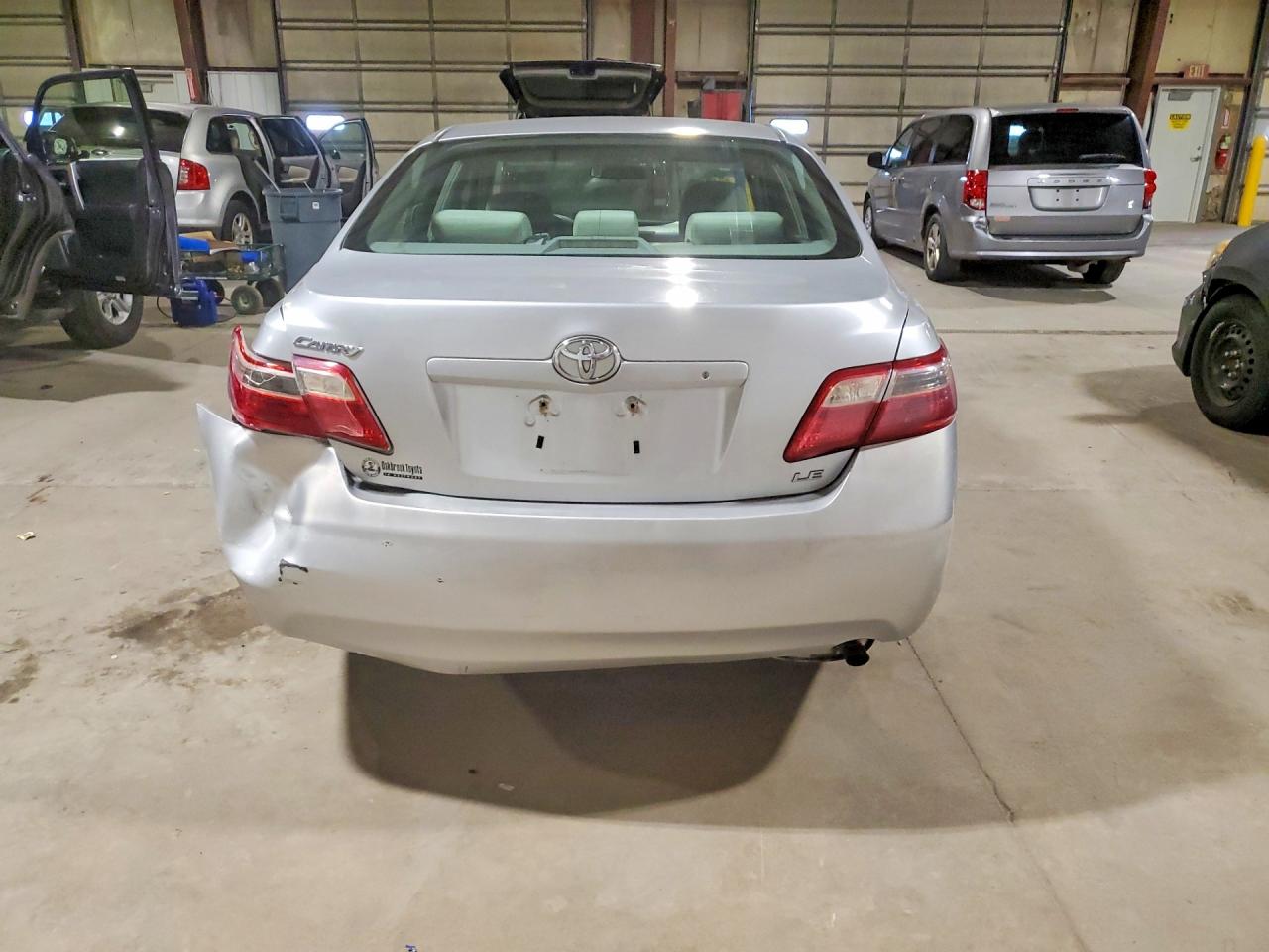2007 Toyota Camry Le Silver vin: 4T1BE46K27U156565