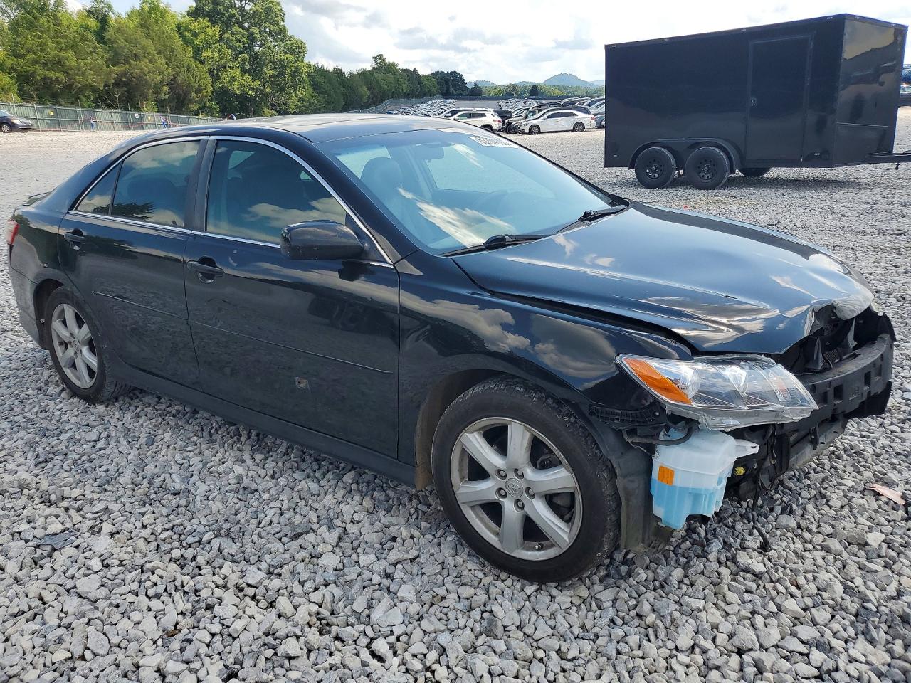 2007 Toyota Camry Se Black vin: 4T1BE46K27U172152