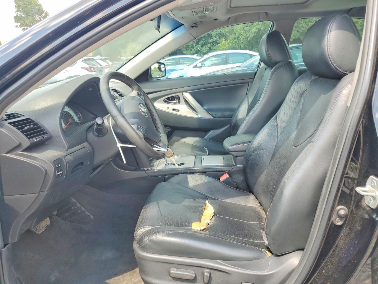 2007 Toyota Camry Se Black vin: 4T1BE46K27U172152