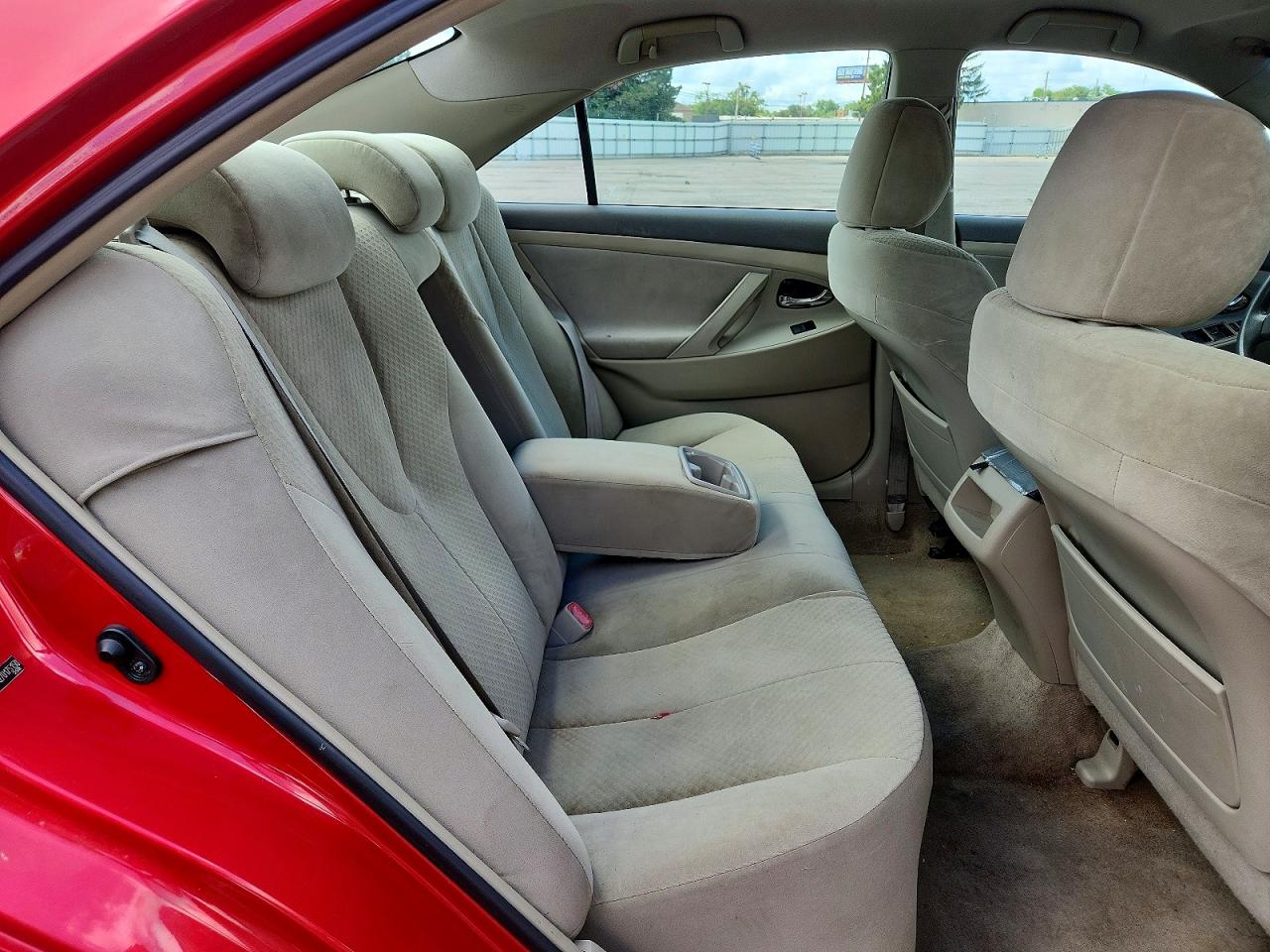 2007 Toyota Camry Le Red vin: 4T1BE46K27U175150