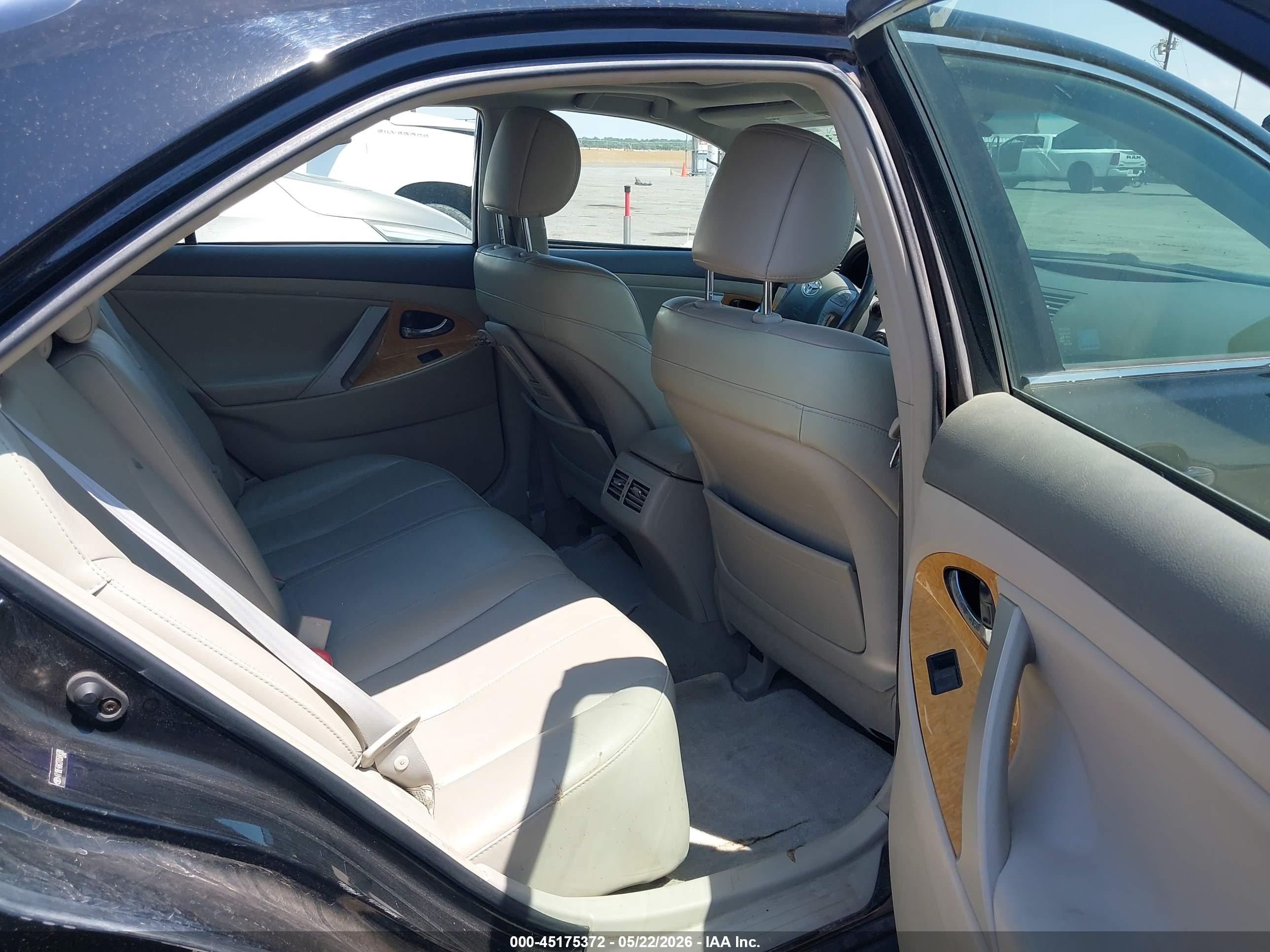 2007 Toyota Camry Xle Black vin: 4T1BE46K27U504509