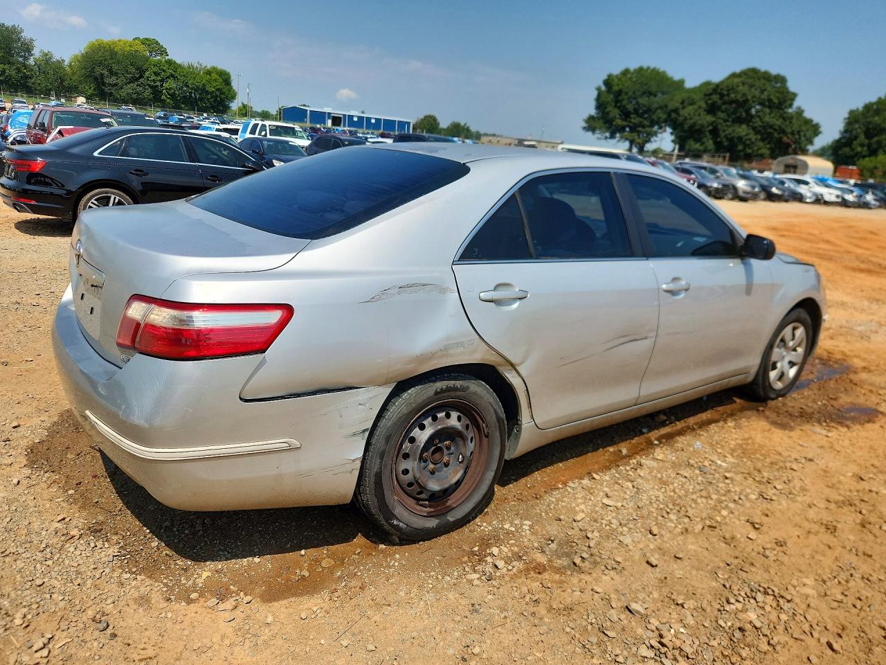 2007 Toyota Camry Le Silver vin: 4T1BE46K27U504638