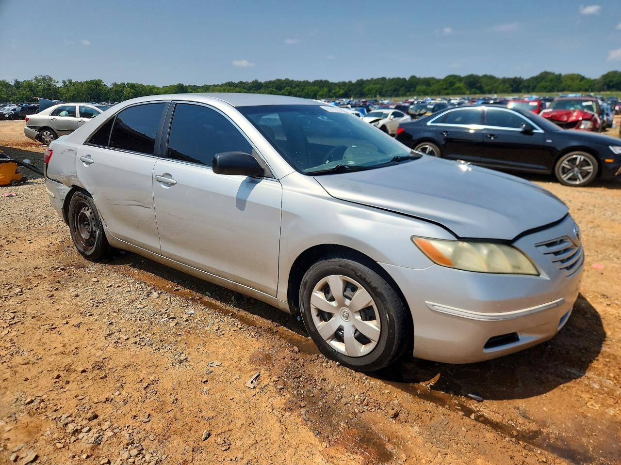 2007 Toyota Camry Le Silver vin: 4T1BE46K27U504638