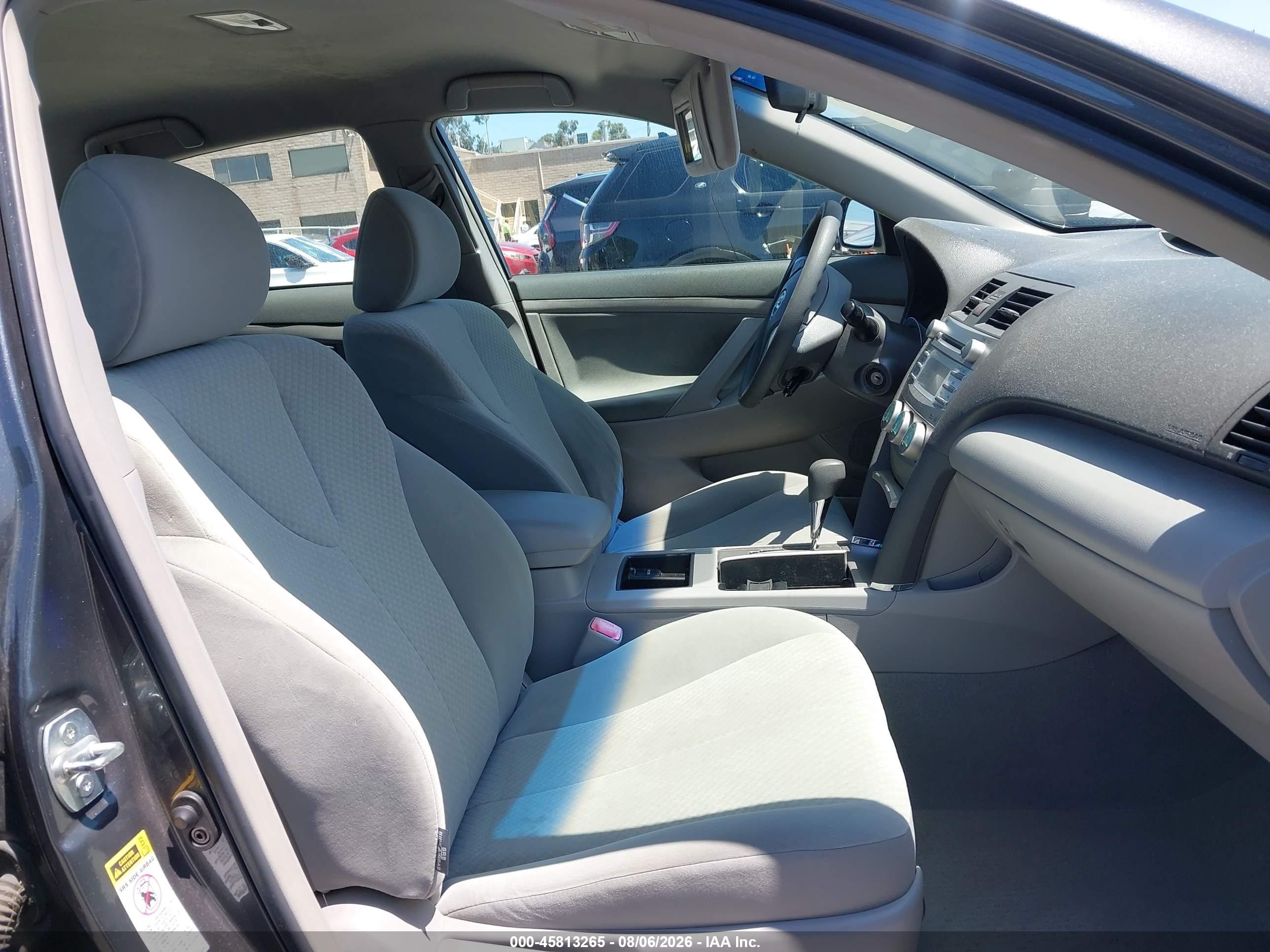 2007 Toyota Camry Le Gray vin: 4T1BE46K27U504736