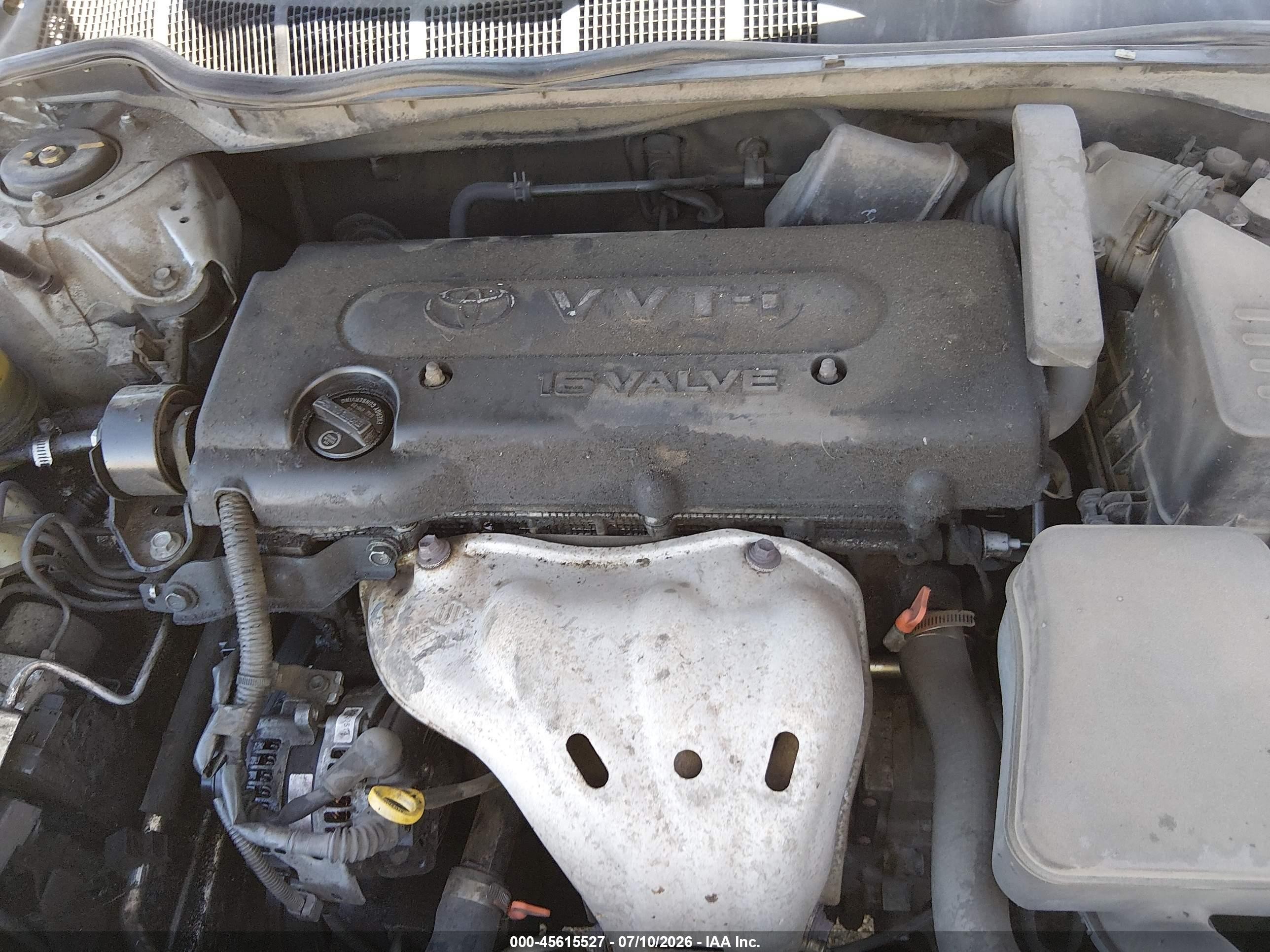 2007 Toyota Camry Le Серебряный vin: 4T1BE46K27U520080