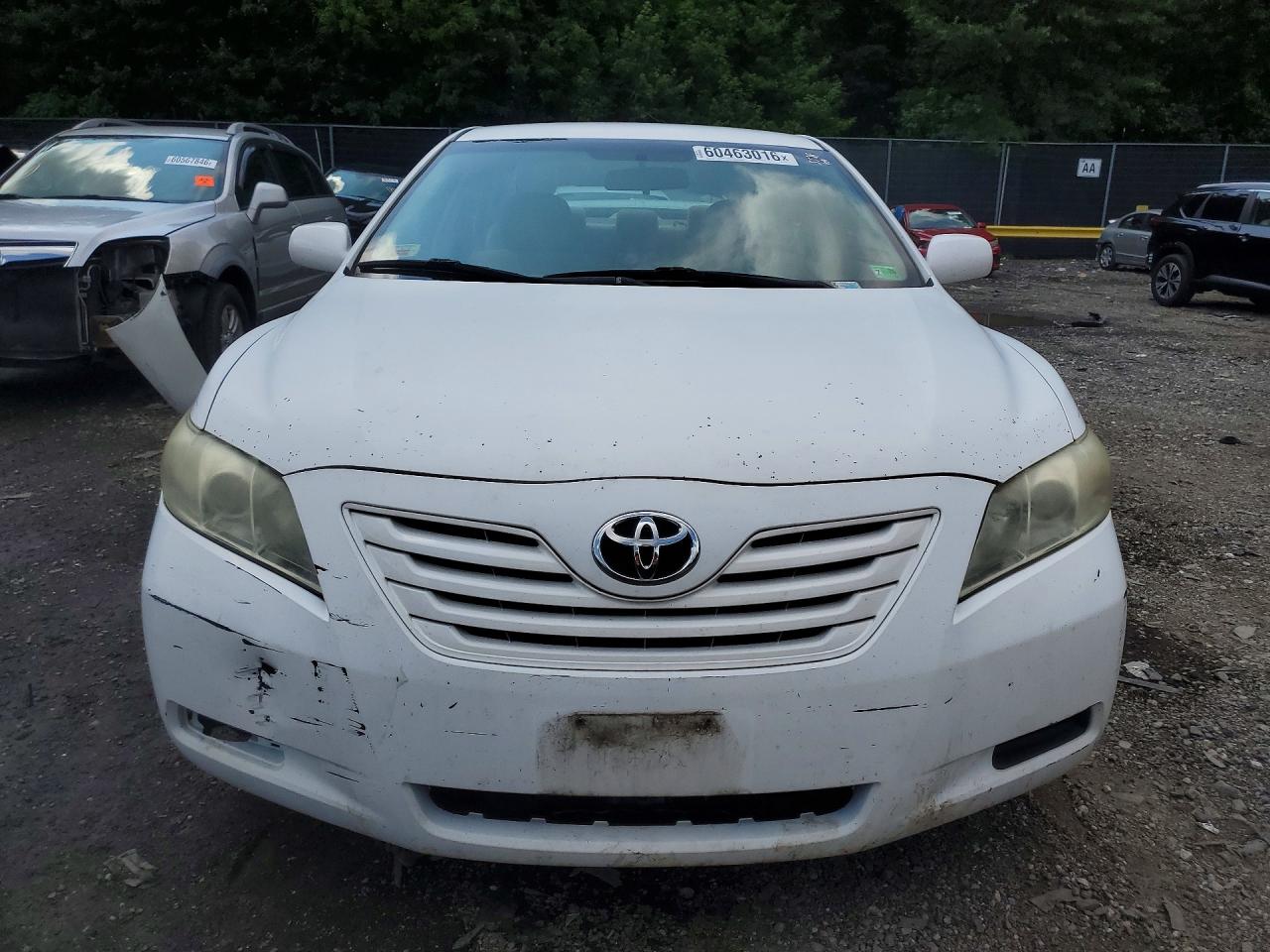 2007 Toyota Camry Le Белый vin: 4T1BE46K27U526882