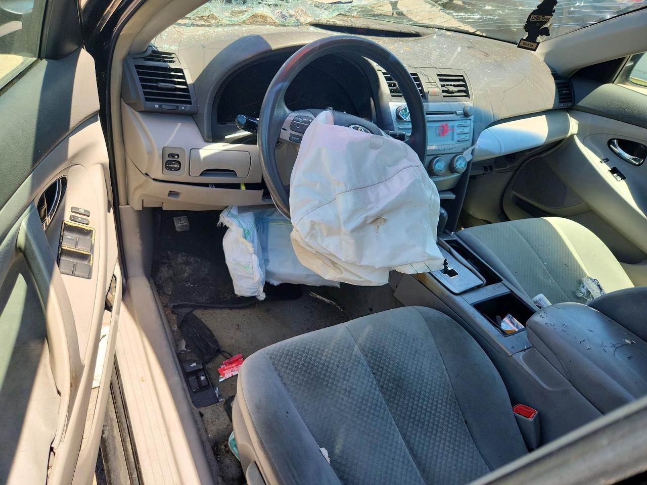 2007 Toyota Camry Ce Черный vin: 4T1BE46K27U535341