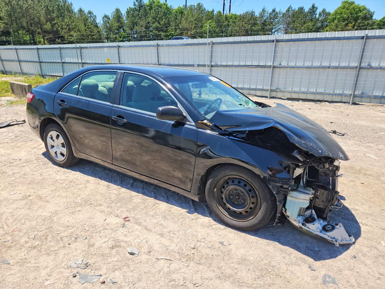 2007 Toyota Camry Ce Черный vin: 4T1BE46K27U535341