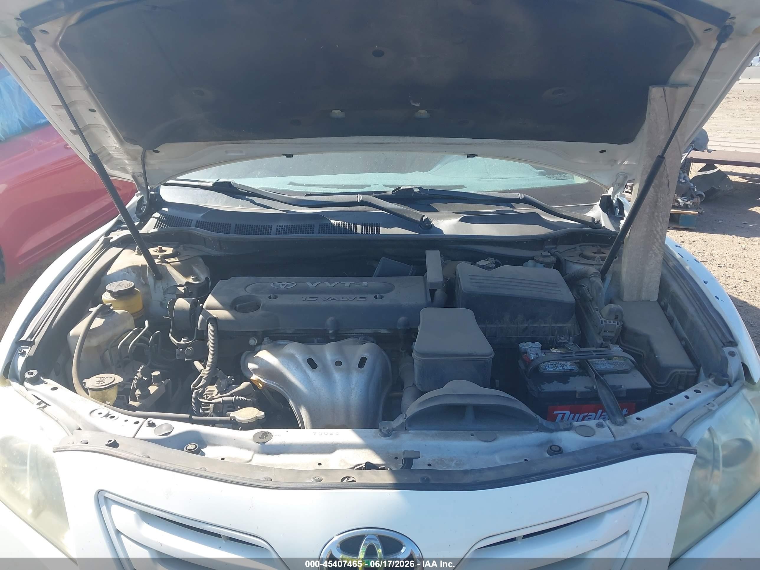 2007 Toyota Camry Le White vin: 4T1BE46K27U566122
