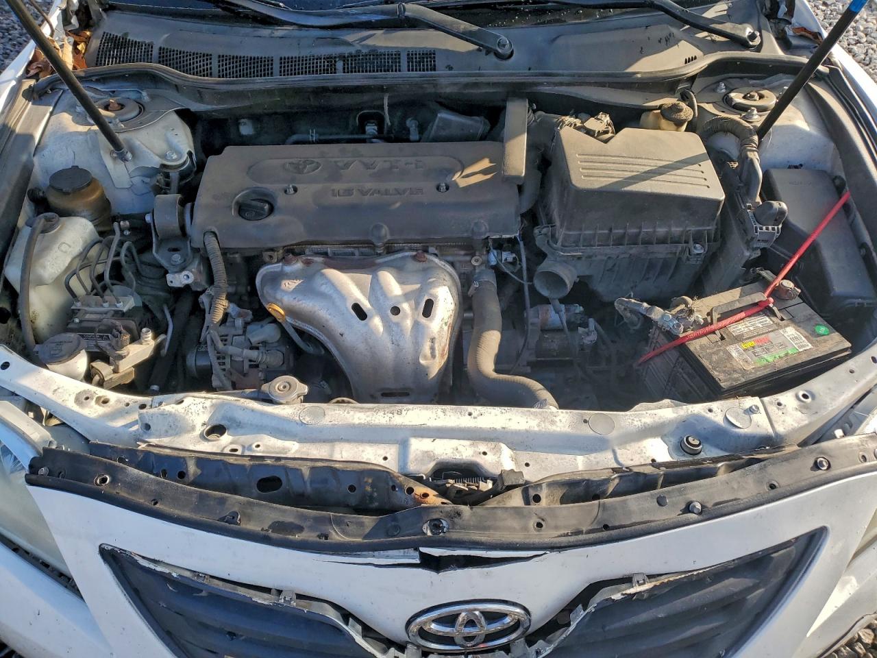 2007 Toyota Camry Le White vin: 4T1BE46K27U601998