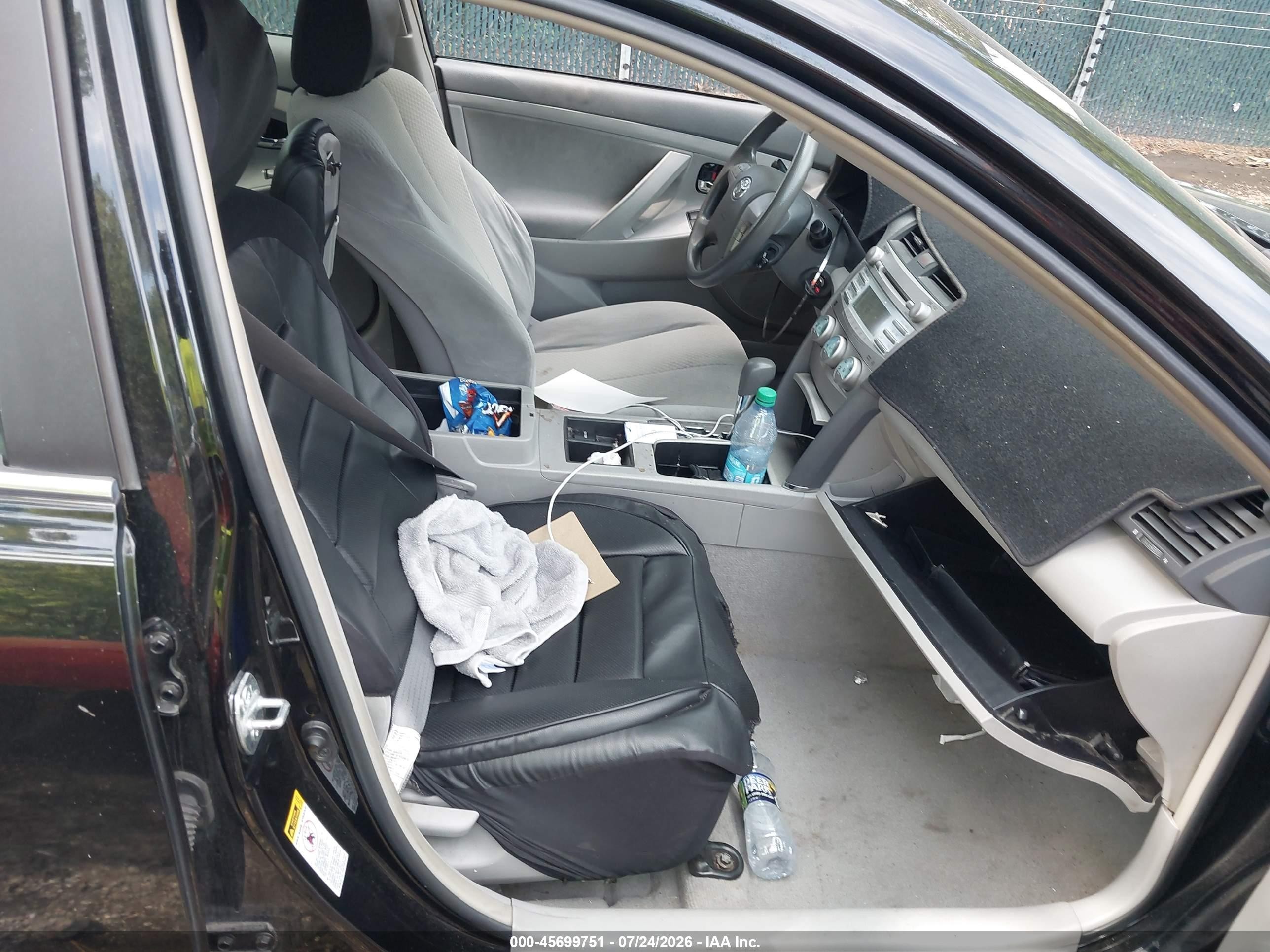 2007 Toyota Camry Ce/le/xle/se Black vin: 4T1BE46K27U611026