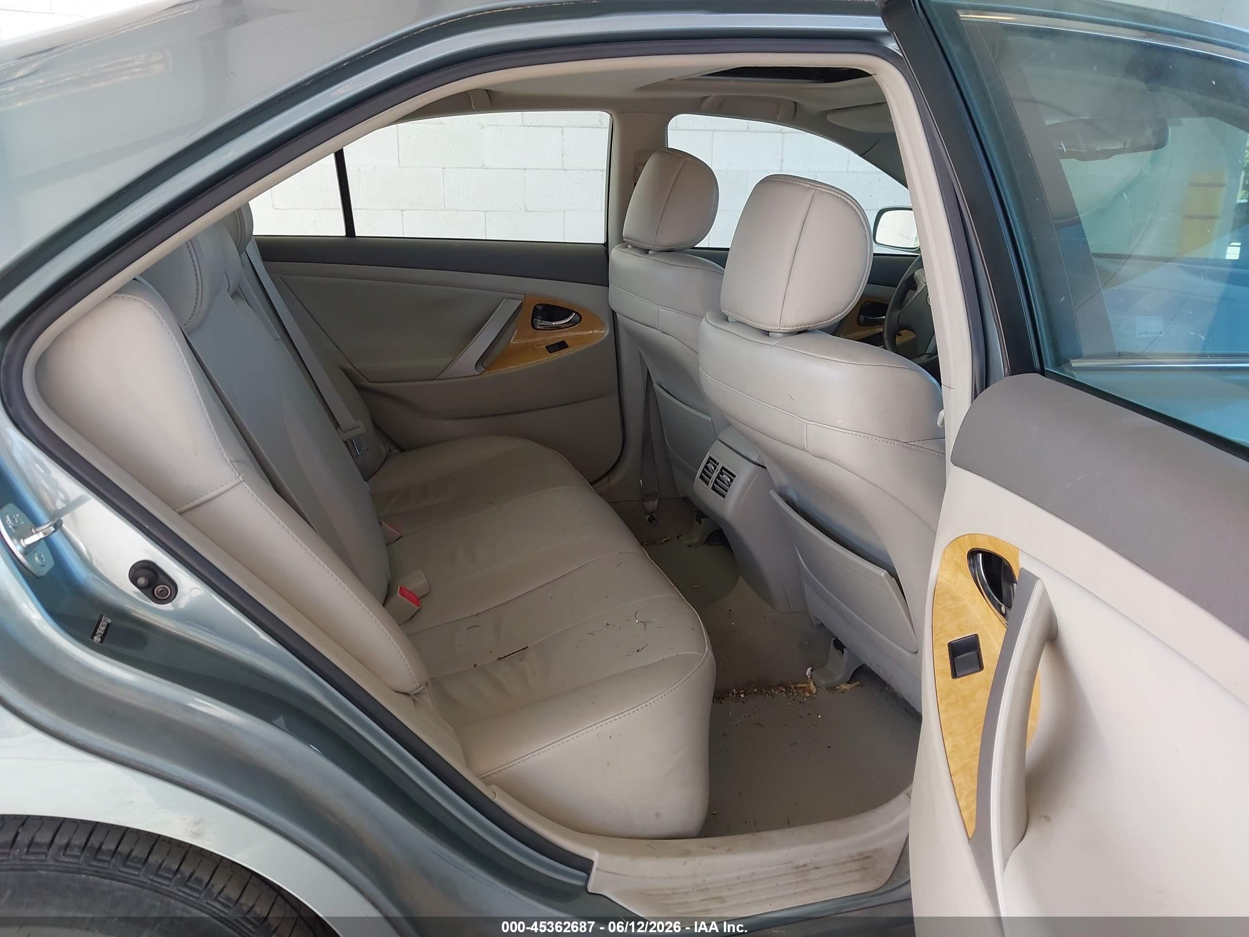 2007 Toyota Camry Xle Green vin: 4T1BE46K27U613357
