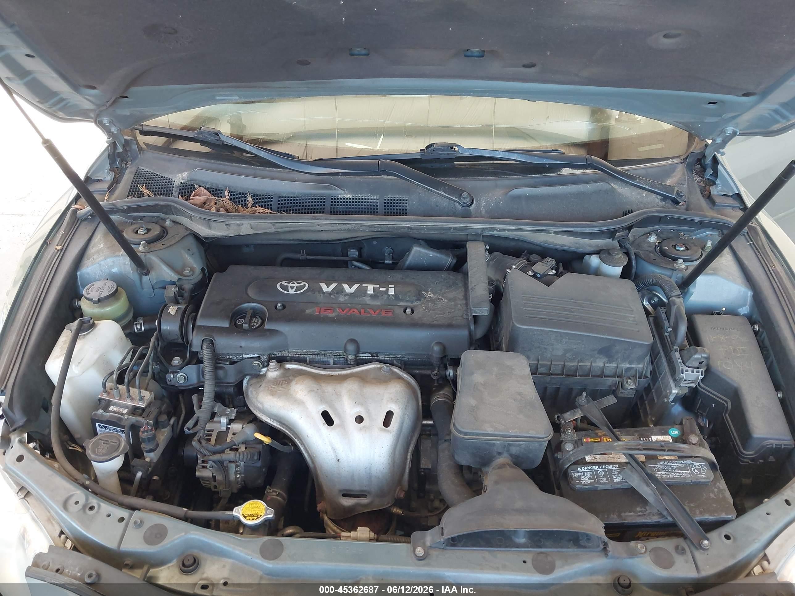 2007 Toyota Camry Xle Green vin: 4T1BE46K27U613357
