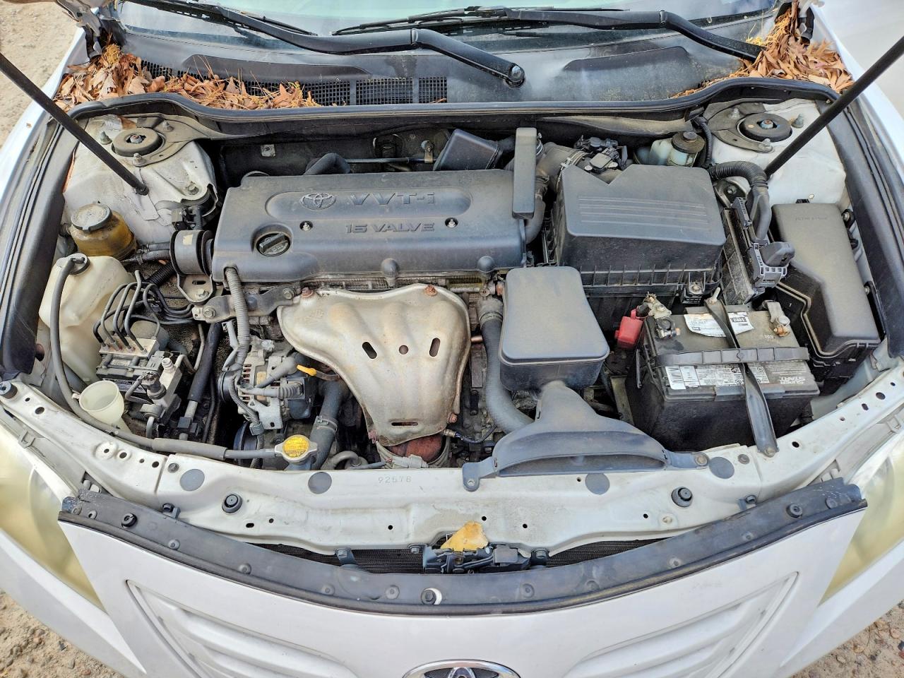 2007 Toyota Camry Le White vin: 4T1BE46K27U616467