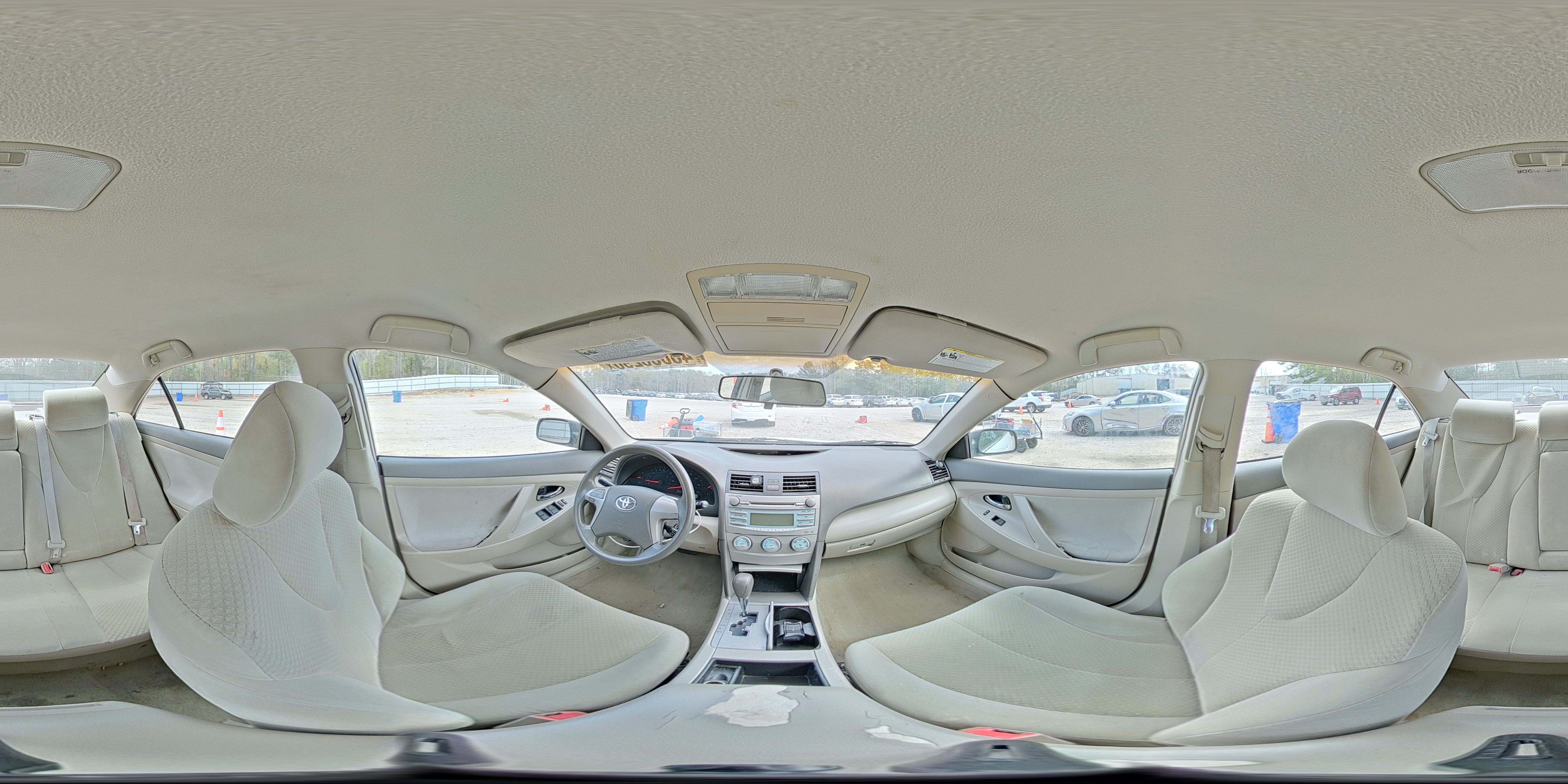 2007 Toyota Camry Le White vin: 4T1BE46K27U616467