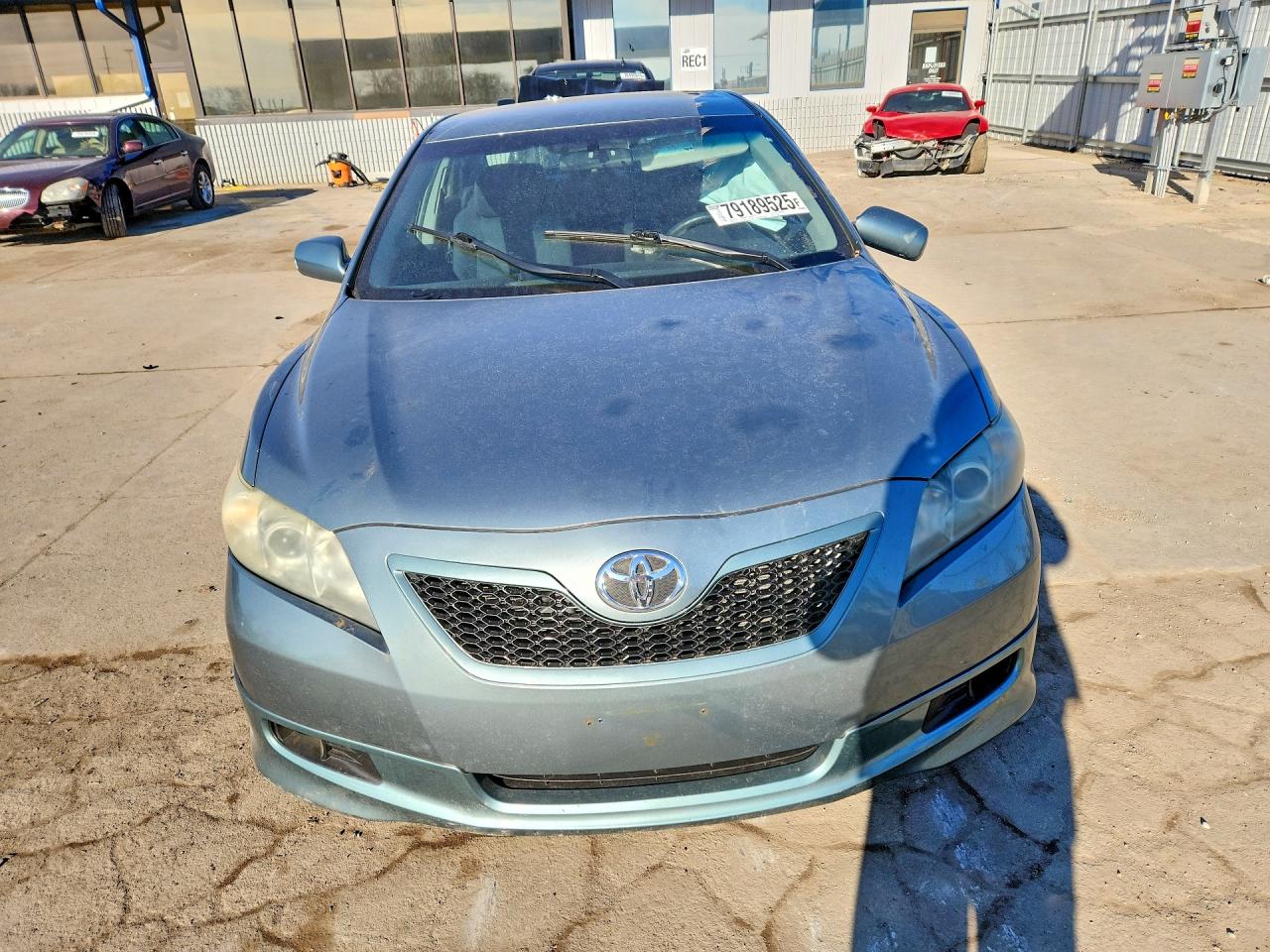 2007 Toyota Camry Se Teal vin: 4T1BE46K27U619238