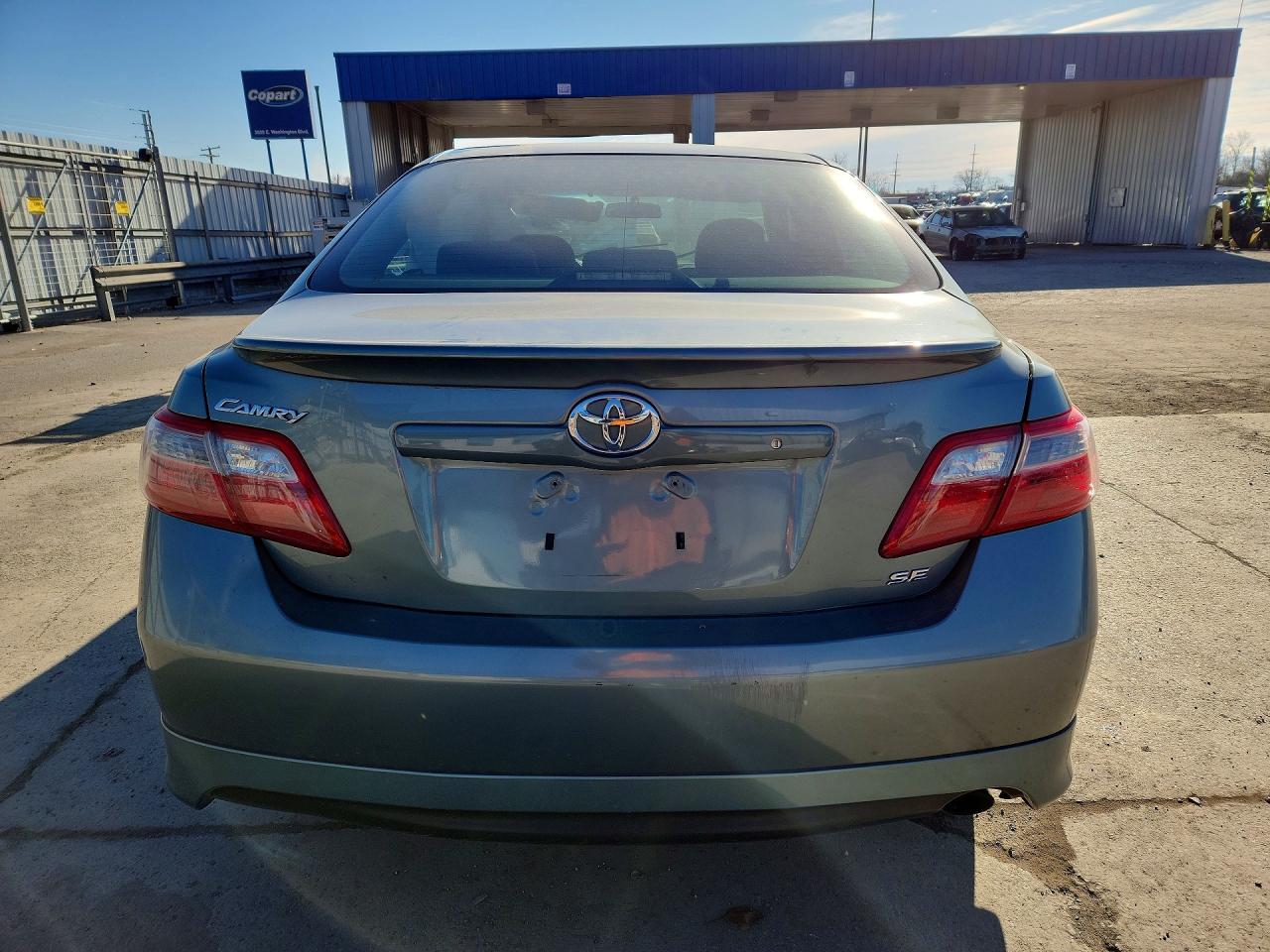 2007 Toyota Camry Se Teal vin: 4T1BE46K27U619238