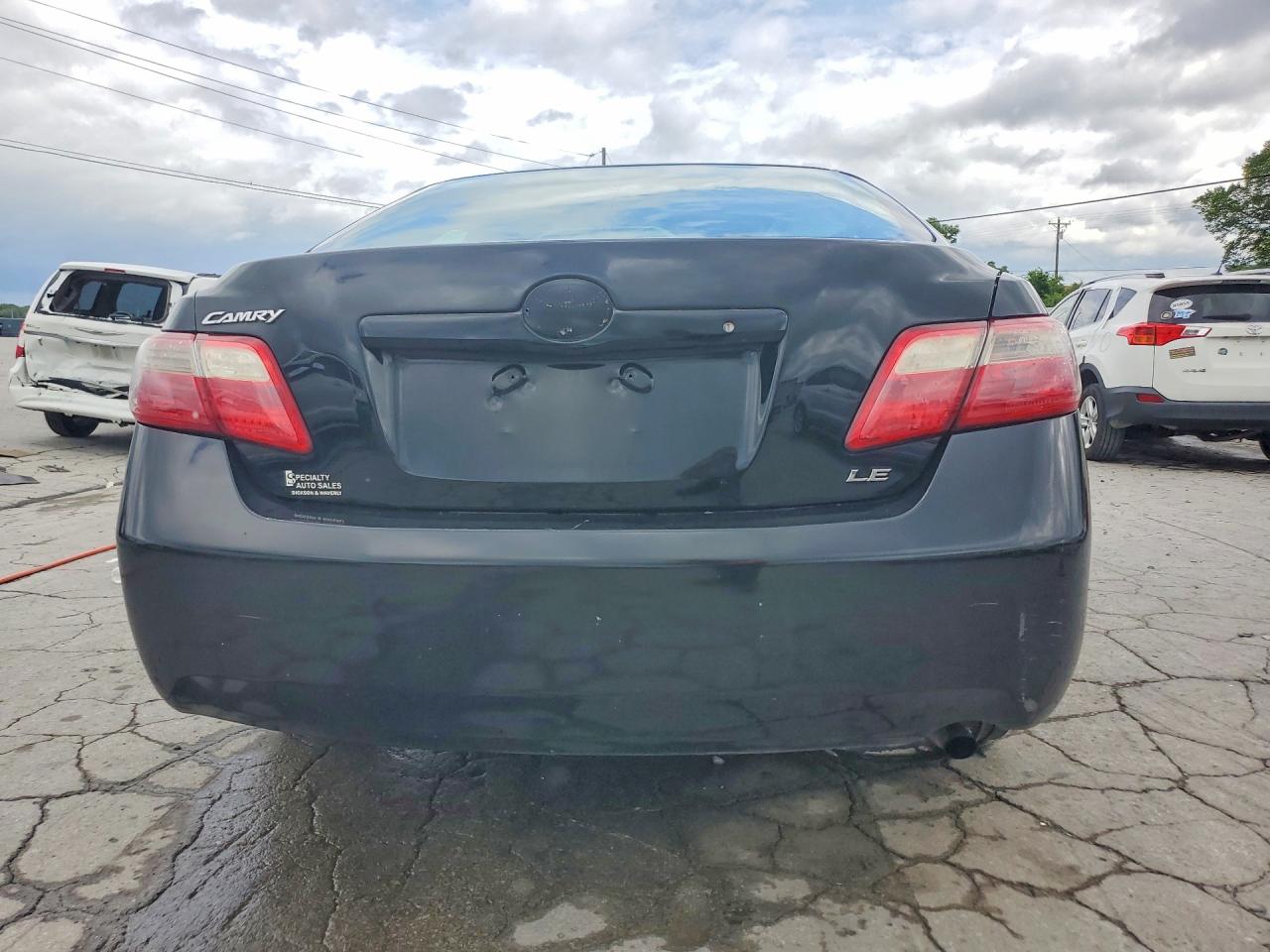 2007 Toyota Camry Le Black vin: 4T1BE46K27U620924