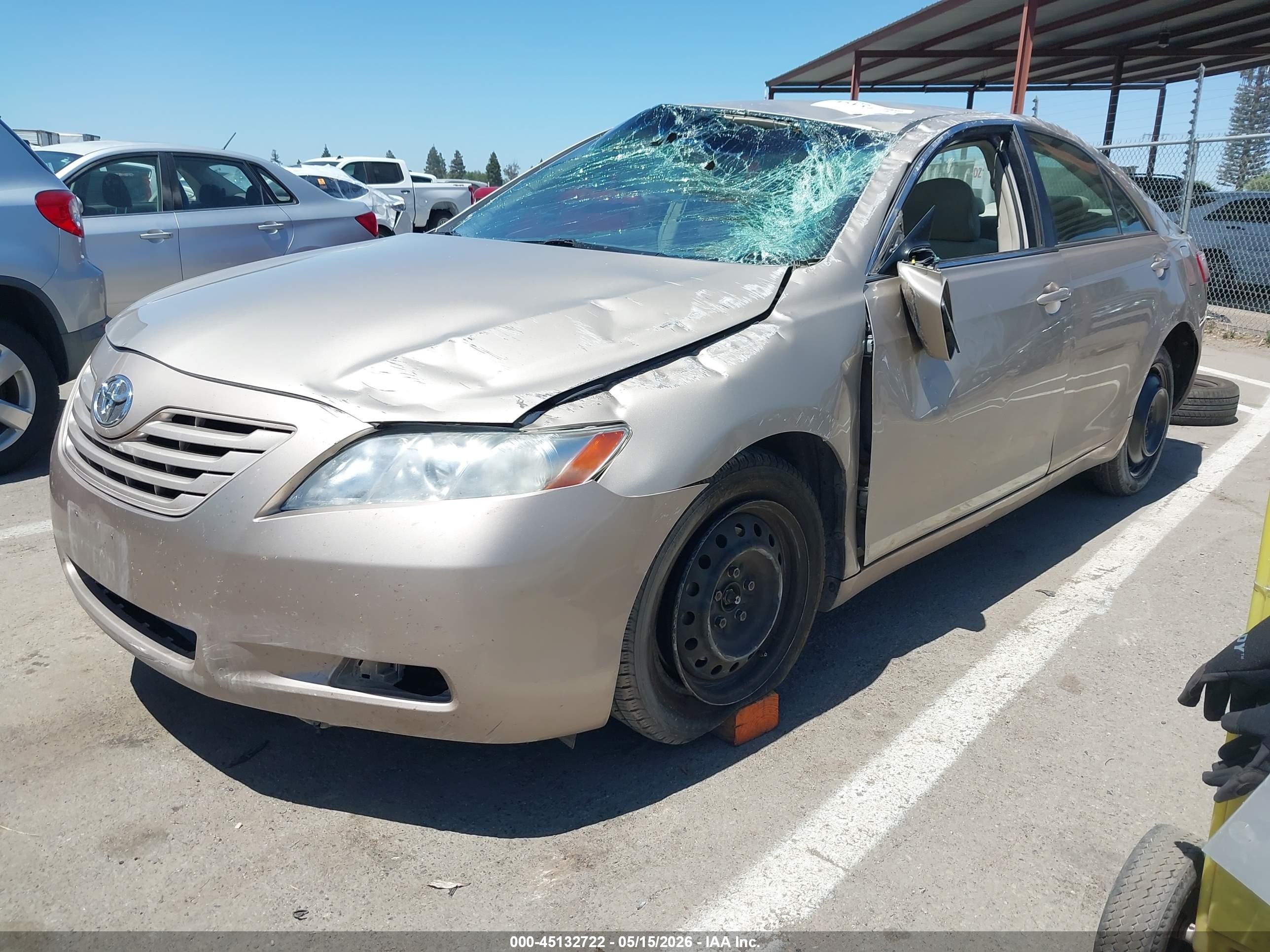 2007 Toyota Camry Le Champagne vin: 4T1BE46K27U621247