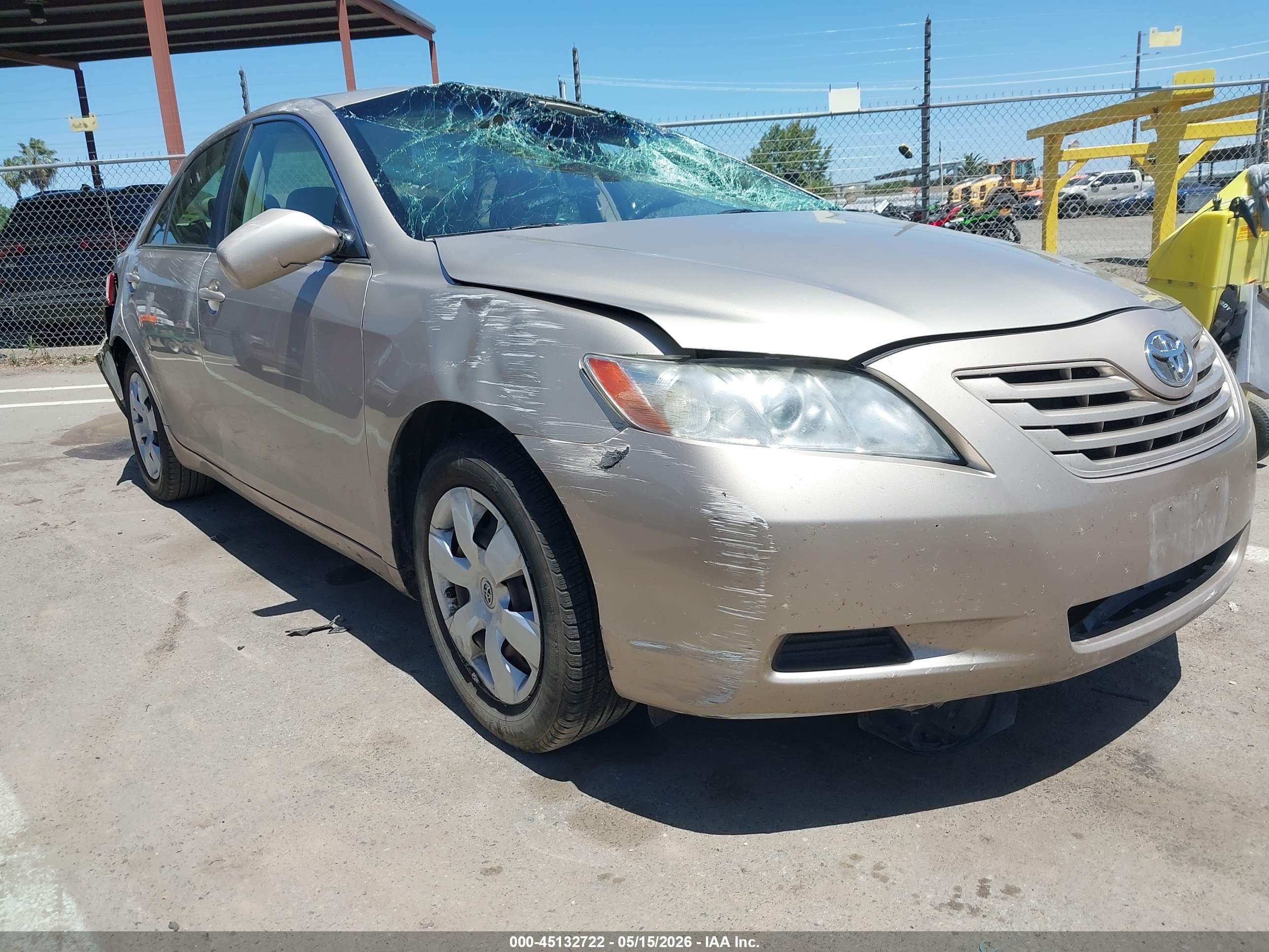 2007 Toyota Camry Le Champagne vin: 4T1BE46K27U621247