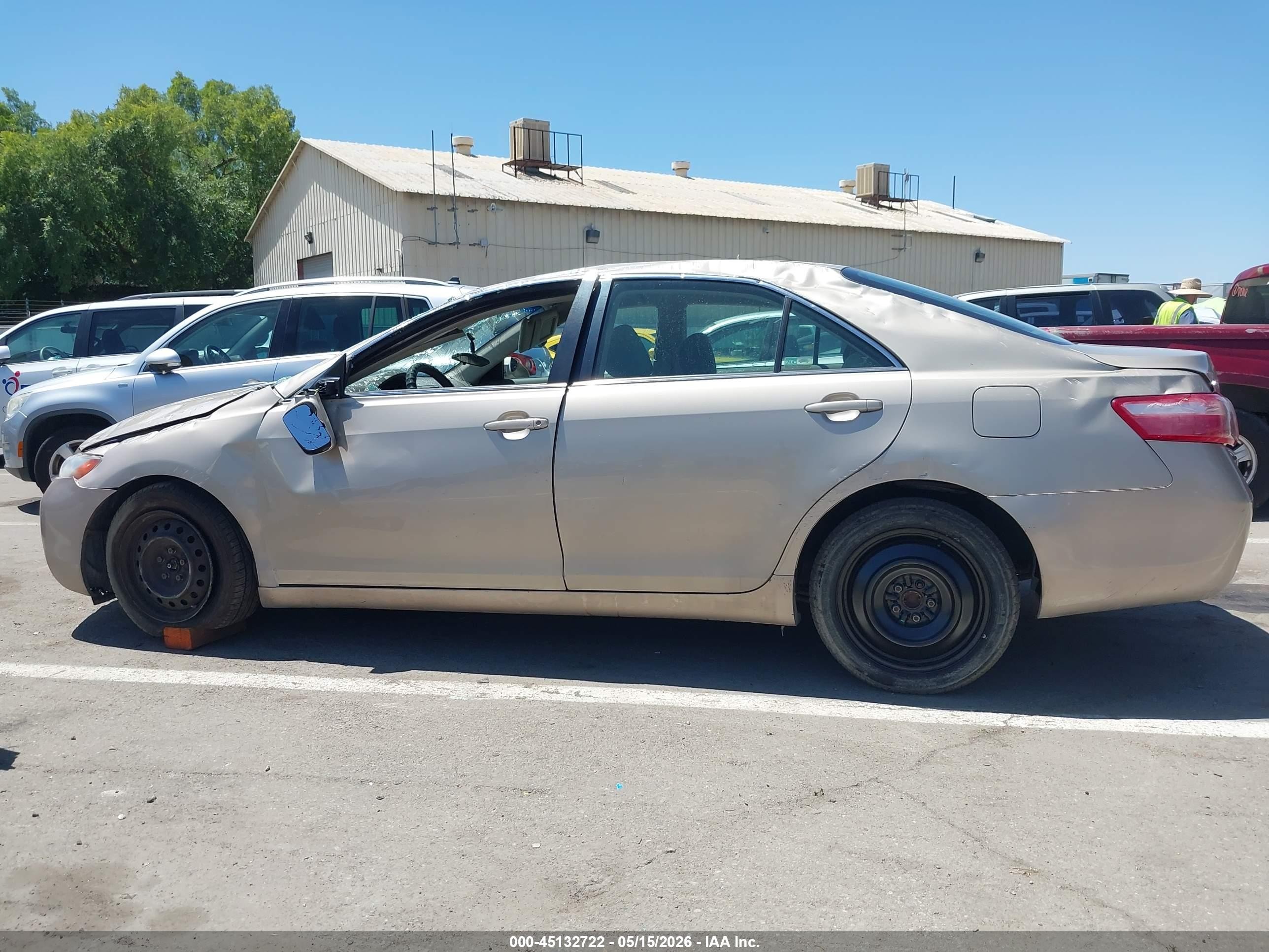 2007 Toyota Camry Le Champagne vin: 4T1BE46K27U621247