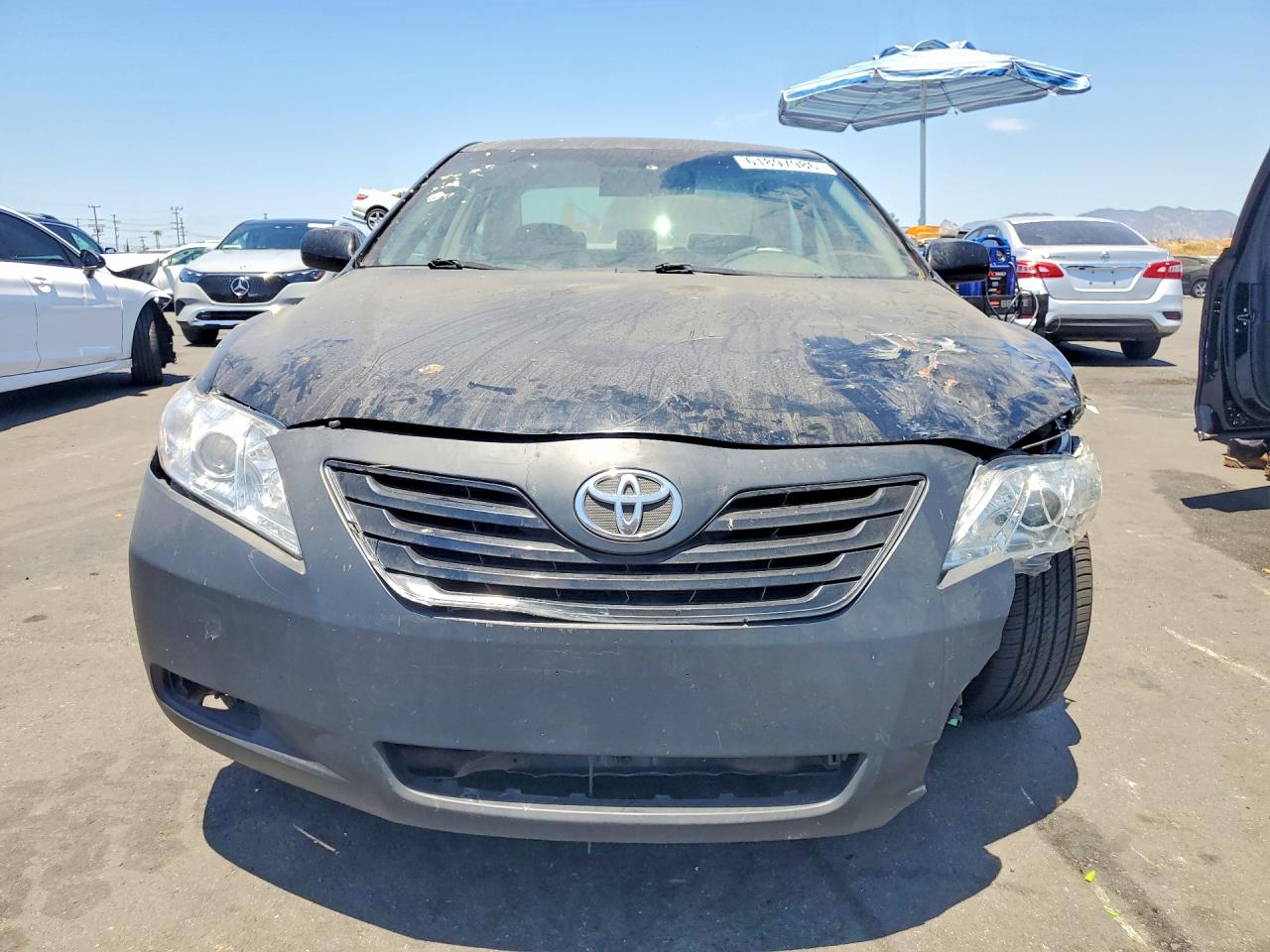 2007 Toyota Camry Ce Black vin: 4T1BE46K27U647539