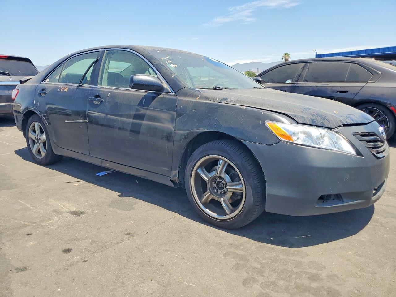 2007 Toyota Camry Ce Black vin: 4T1BE46K27U647539