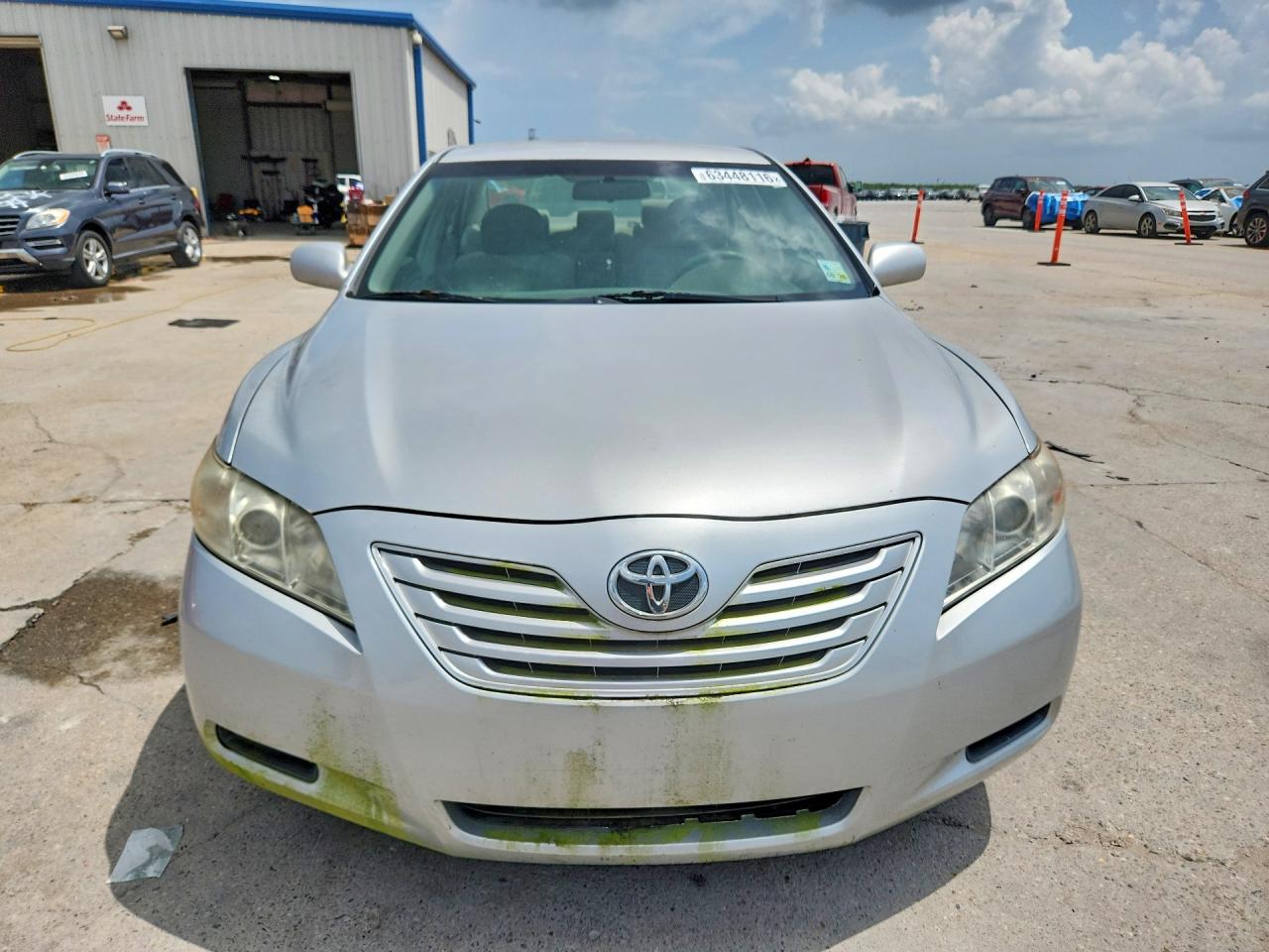 2007 Toyota Camry Le Silver vin: 4T1BE46K27U648674