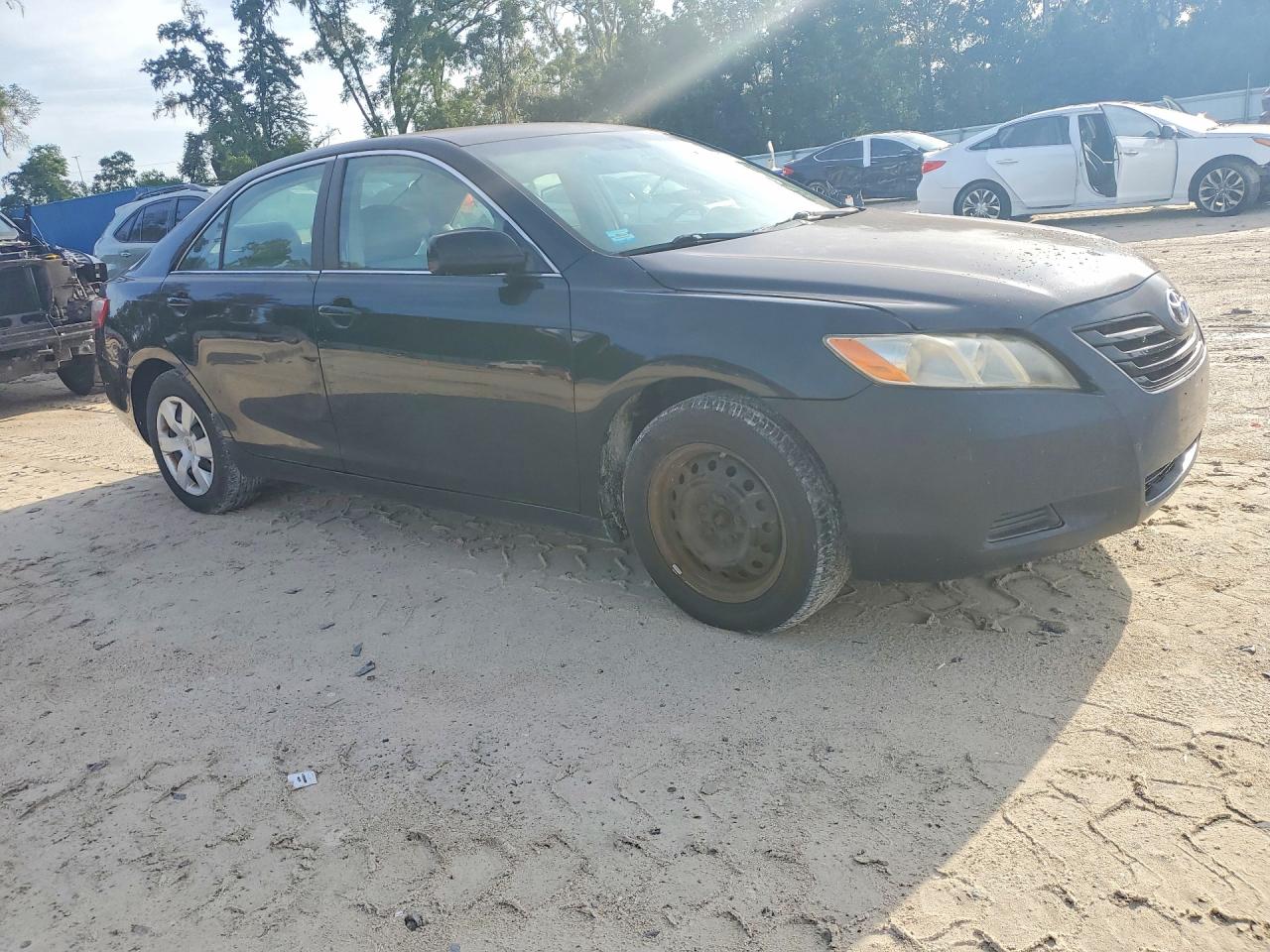 2007 Toyota Camry Le Black vin: 4T1BE46K27U658718