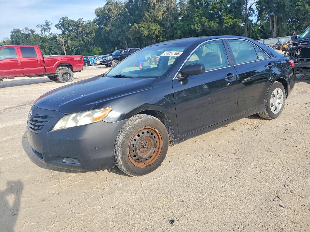 2007 Toyota Camry Le Black vin: 4T1BE46K27U658718