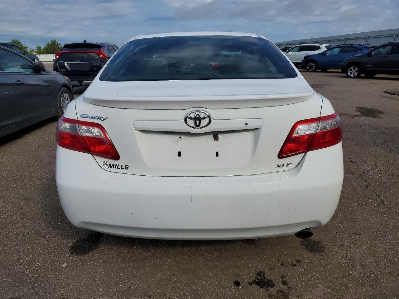 2007 Toyota Camry Xle White vin: 4T1BE46K27U661490