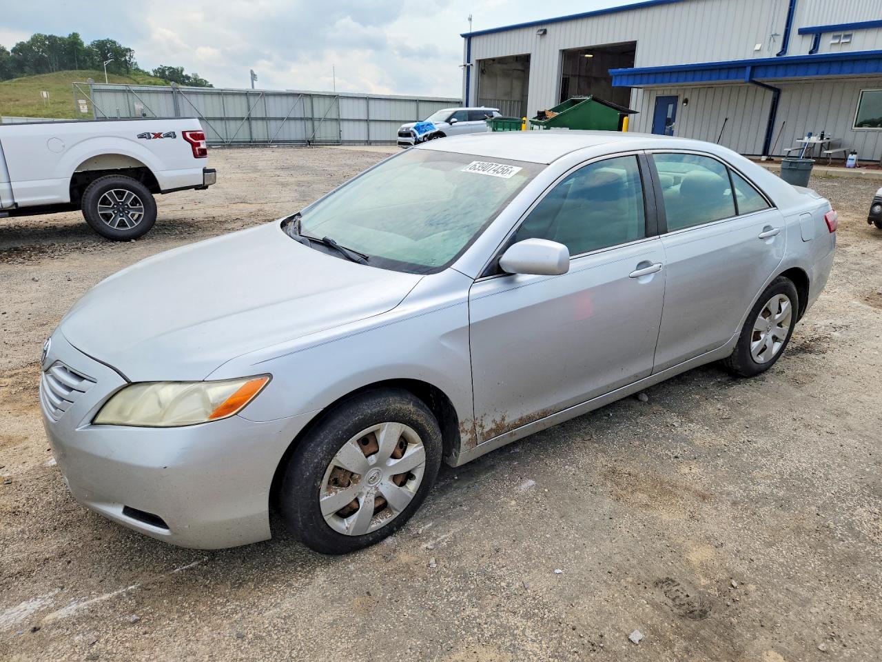 2007 Toyota Camry Le Silver vin: 4T1BE46K27U688964