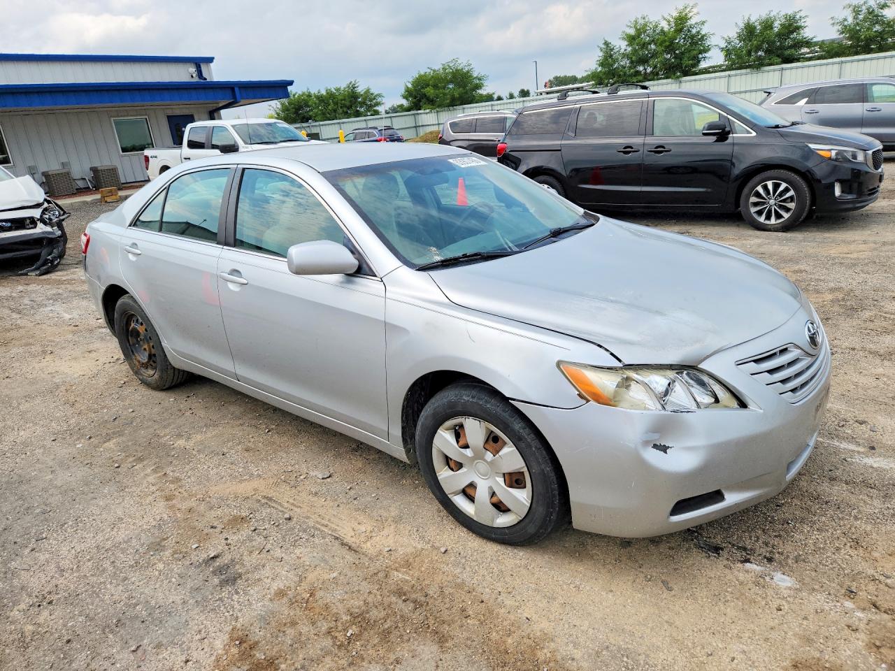 2007 Toyota Camry Le Серебряный vin: 4T1BE46K27U688964