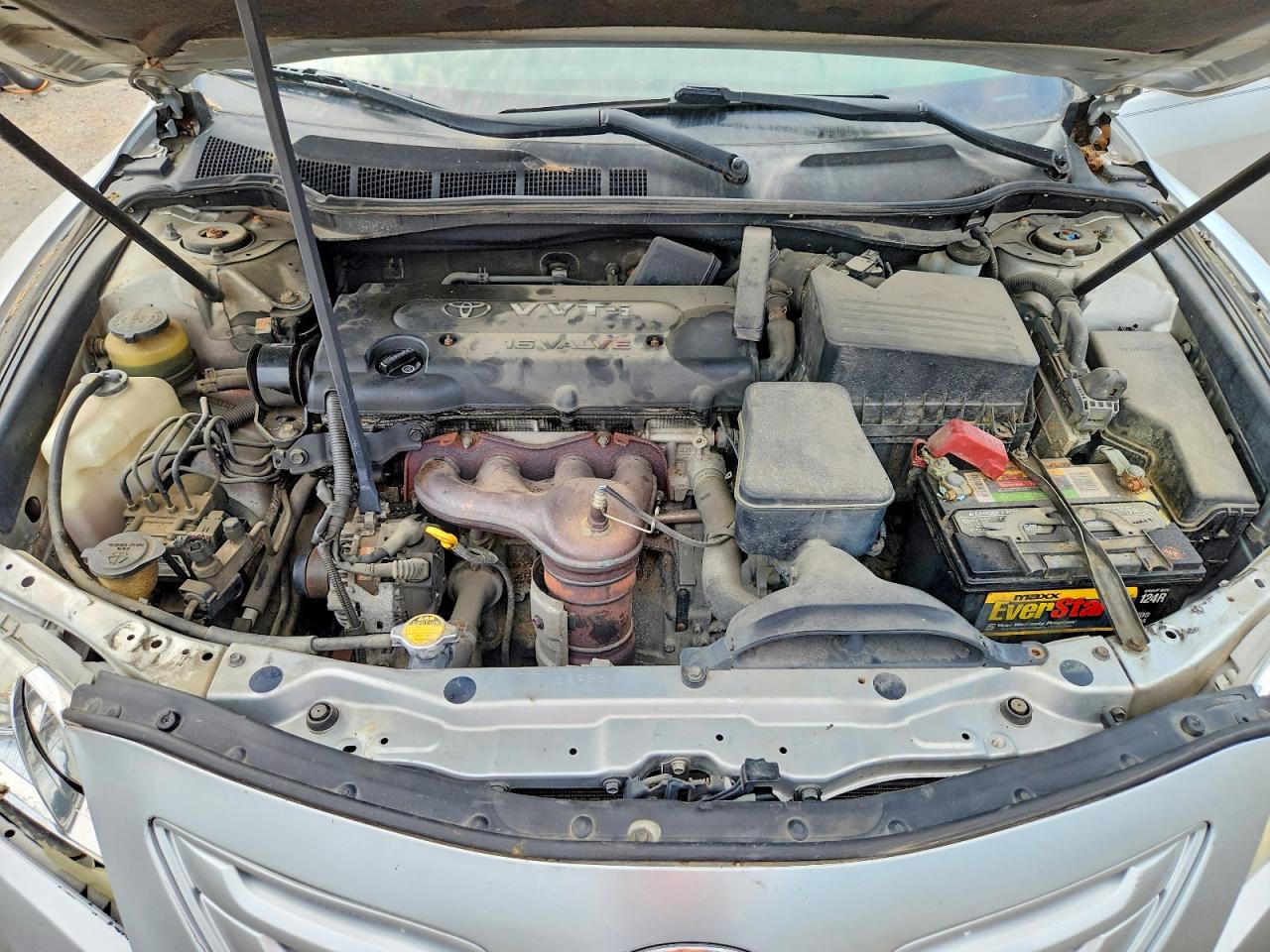 2007 Toyota Camry Le Серебряный vin: 4T1BE46K27U688964