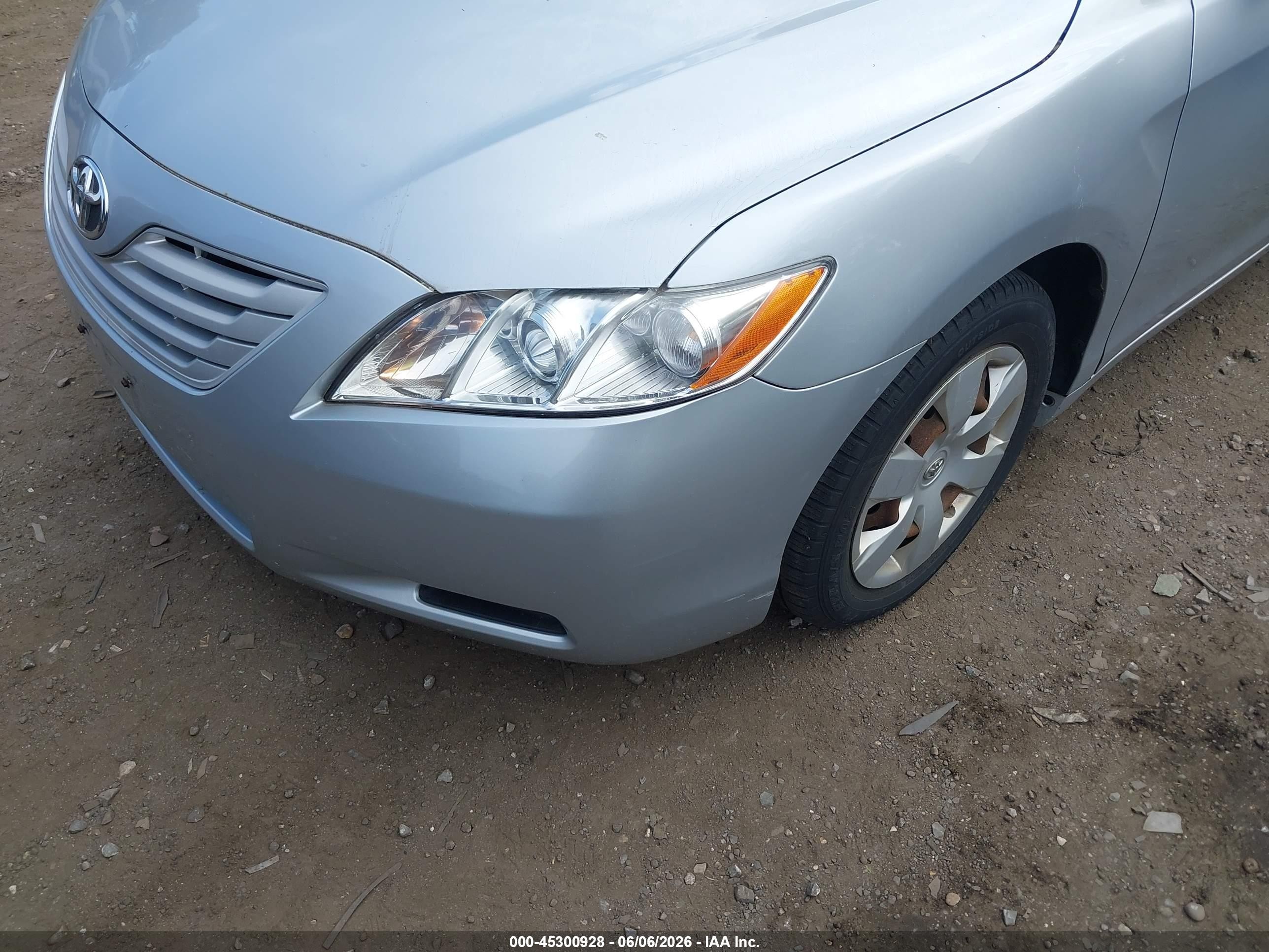 2007 Toyota Camry Ce/le/xle/se Silver vin: 4T1BE46K27U709117